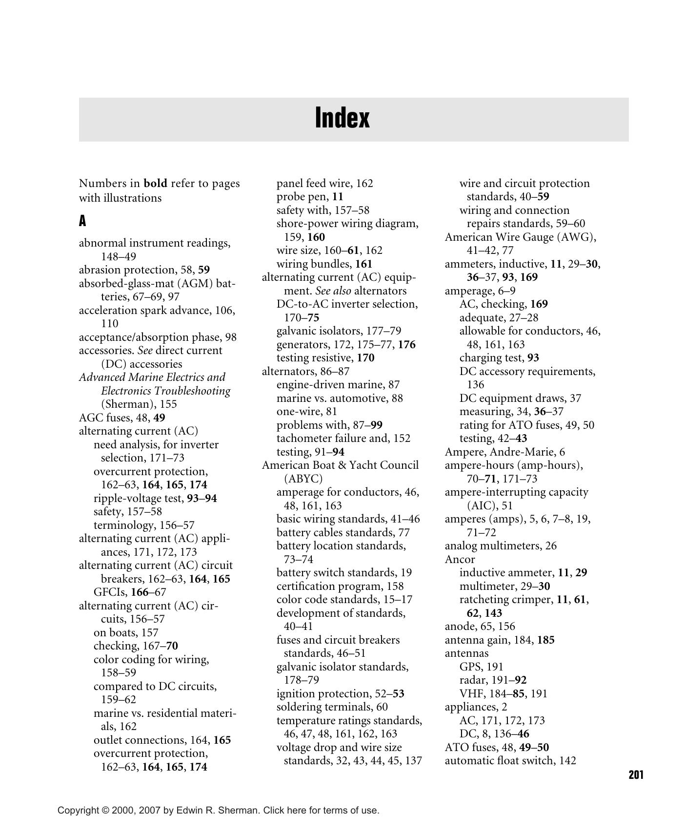 Powerboater's Guide to Electrical Systems: Maintenance, Troubleshooting, and Improvements — страница 215