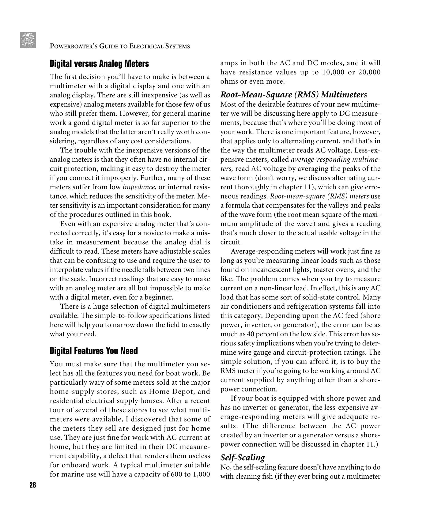 Powerboater's Guide to Electrical Systems: Maintenance, Troubleshooting, and Improvements — страница 40