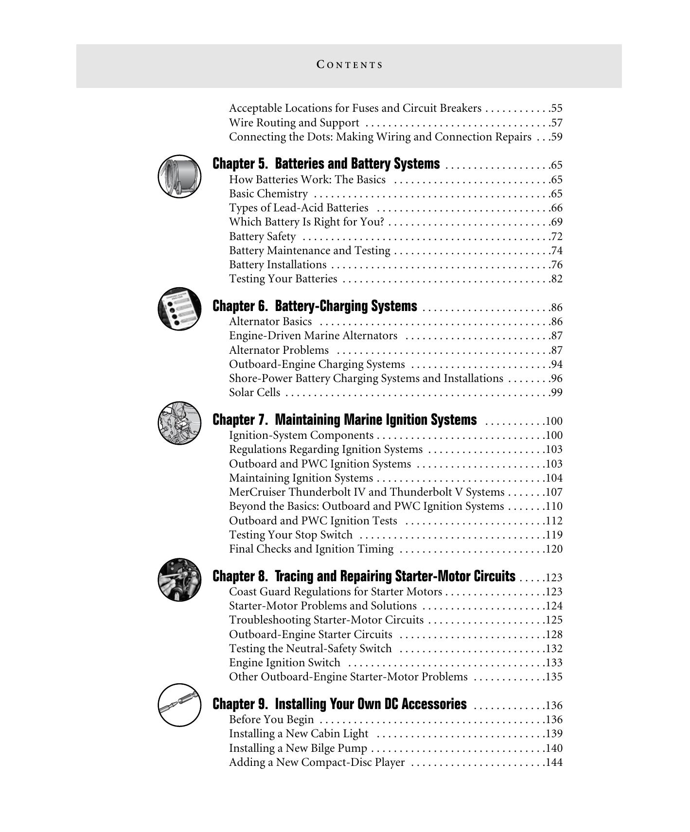 Powerboater's Guide to Electrical Systems: Maintenance, Troubleshooting, and Improvements — страница 7