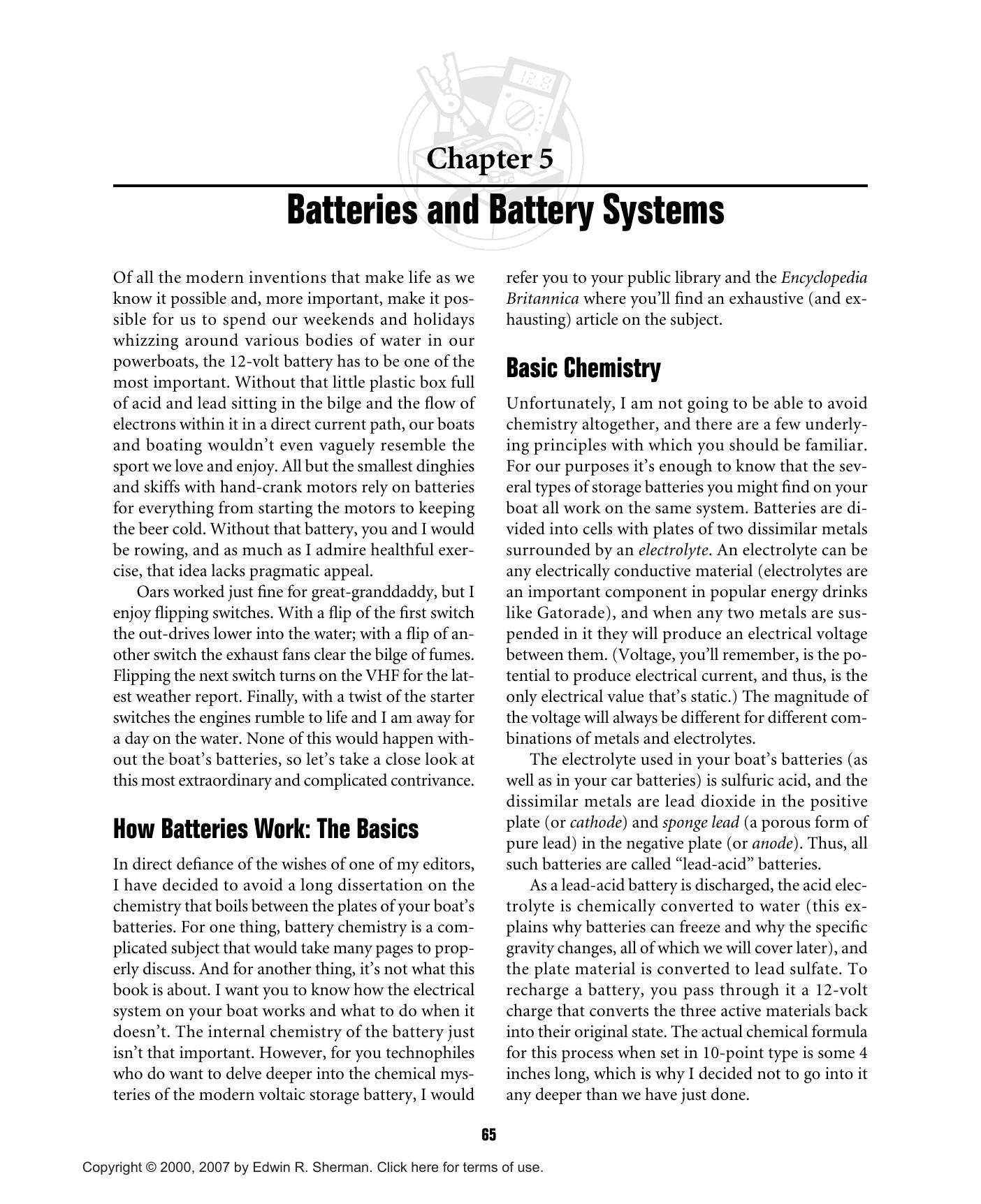 Powerboater's Guide to Electrical Systems: Maintenance, Troubleshooting, and Improvements — страница 79