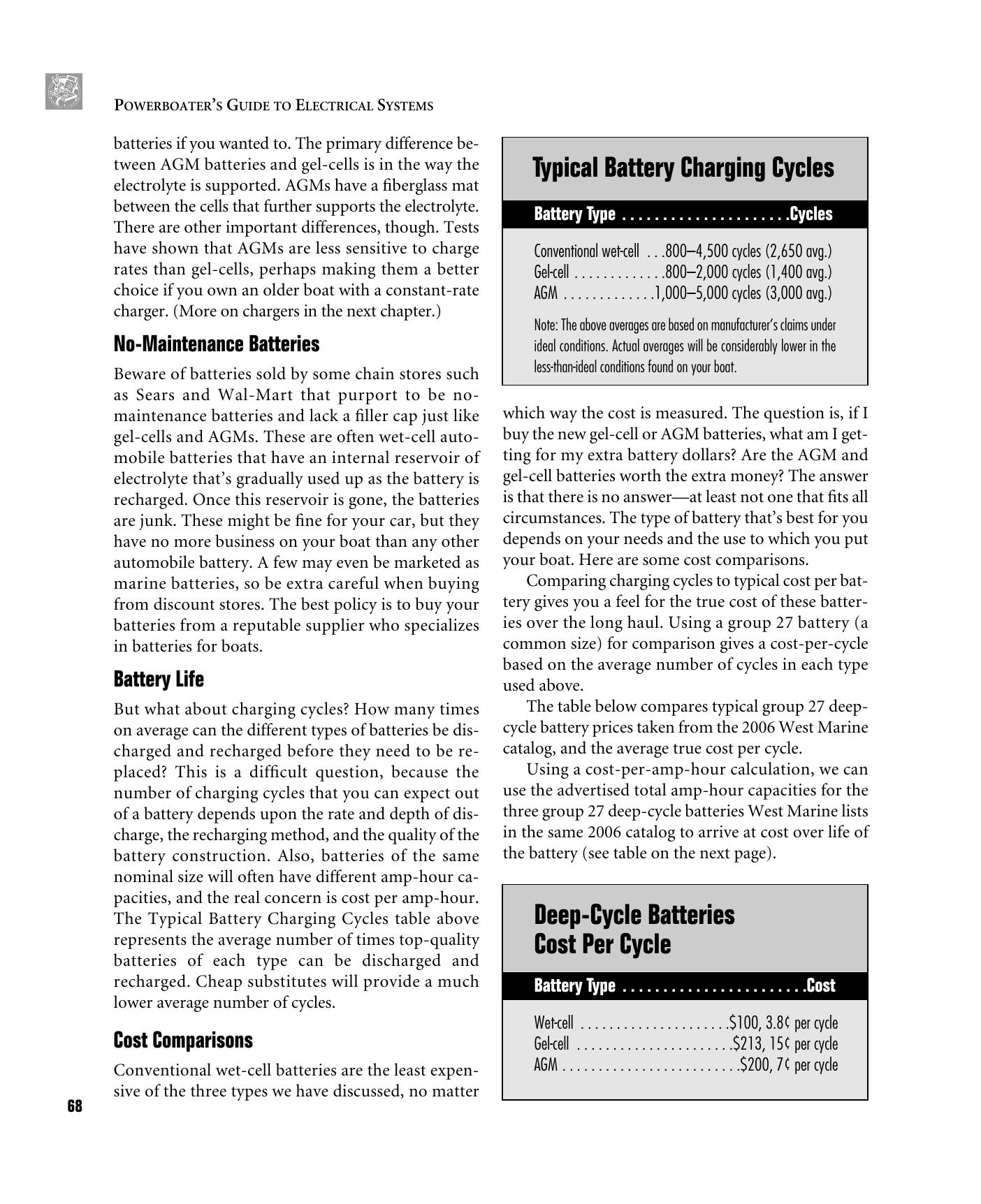Powerboater's Guide to Electrical Systems: Maintenance, Troubleshooting, and Improvements — страница 82