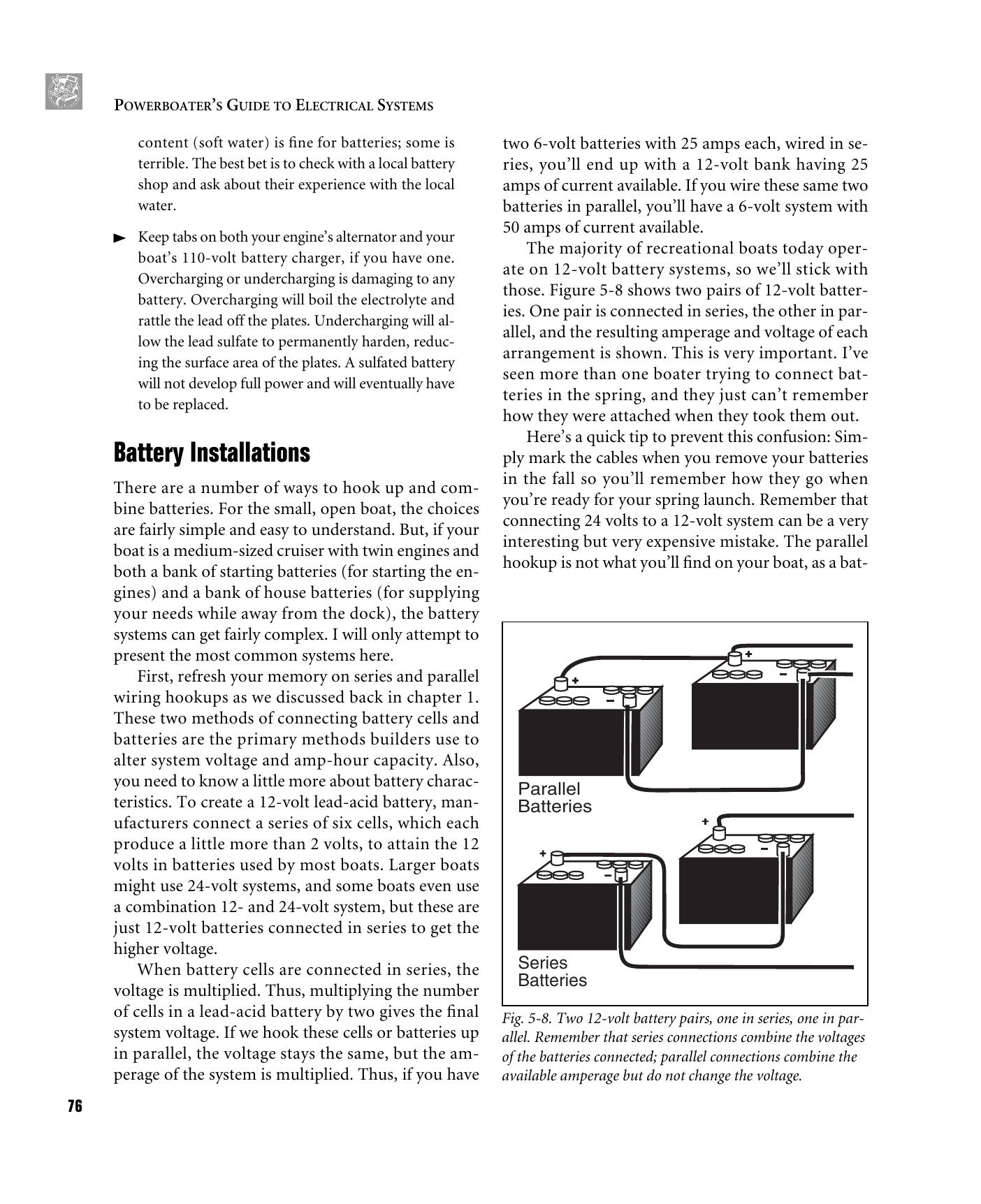 Powerboater's Guide to Electrical Systems: Maintenance, Troubleshooting, and Improvements — страница 90