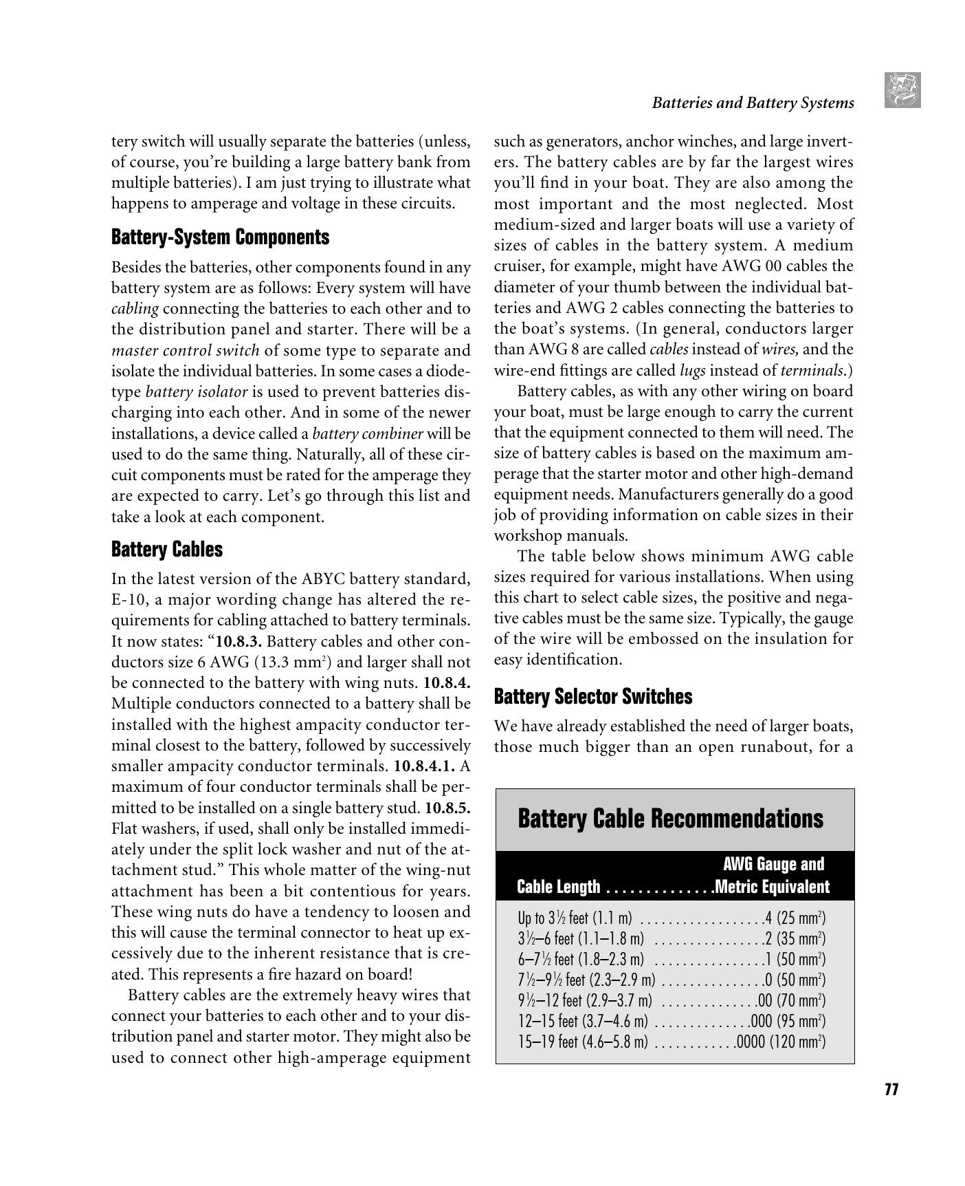 Powerboater's Guide to Electrical Systems: Maintenance, Troubleshooting, and Improvements — страница 91