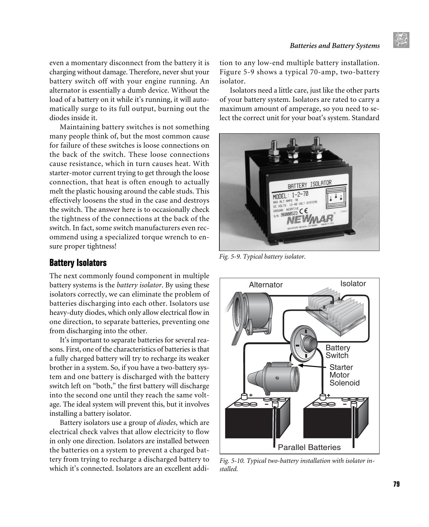 Powerboater's Guide to Electrical Systems: Maintenance, Troubleshooting, and Improvements — страница 93