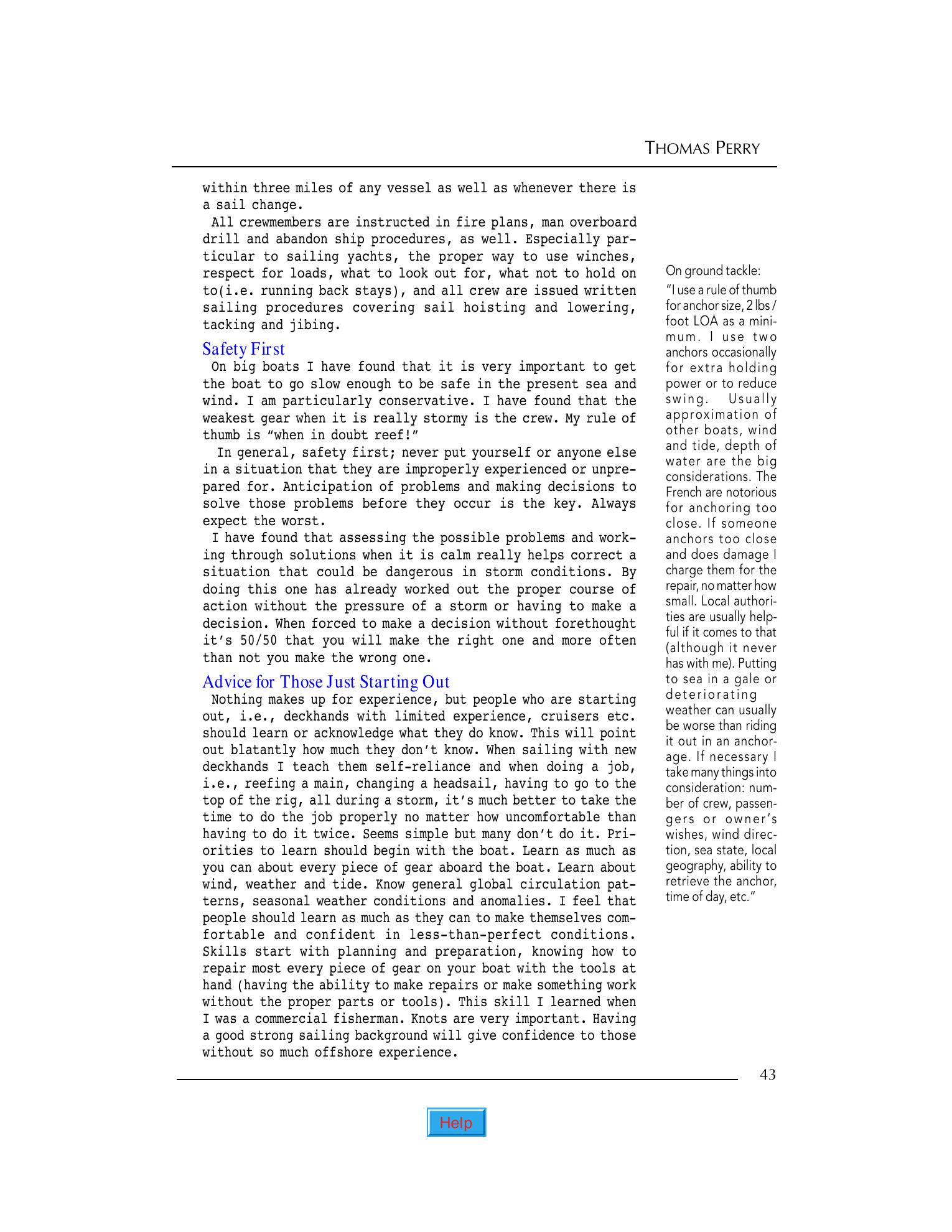 Practical Seamanship: Essential Skills for the Modern Sailor — страница 43