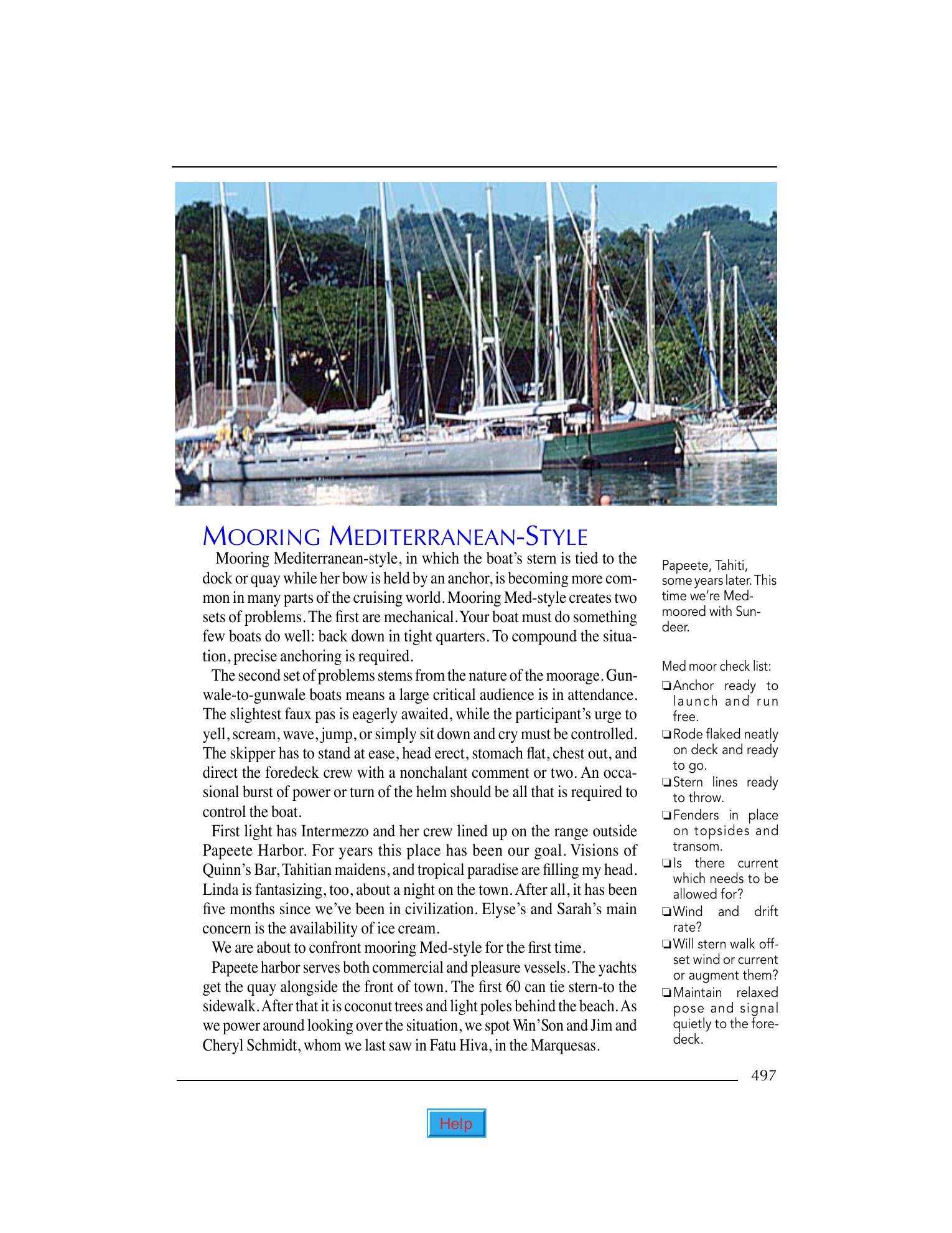 Practical Seamanship: Essential Skills for the Modern Sailor — страница 497