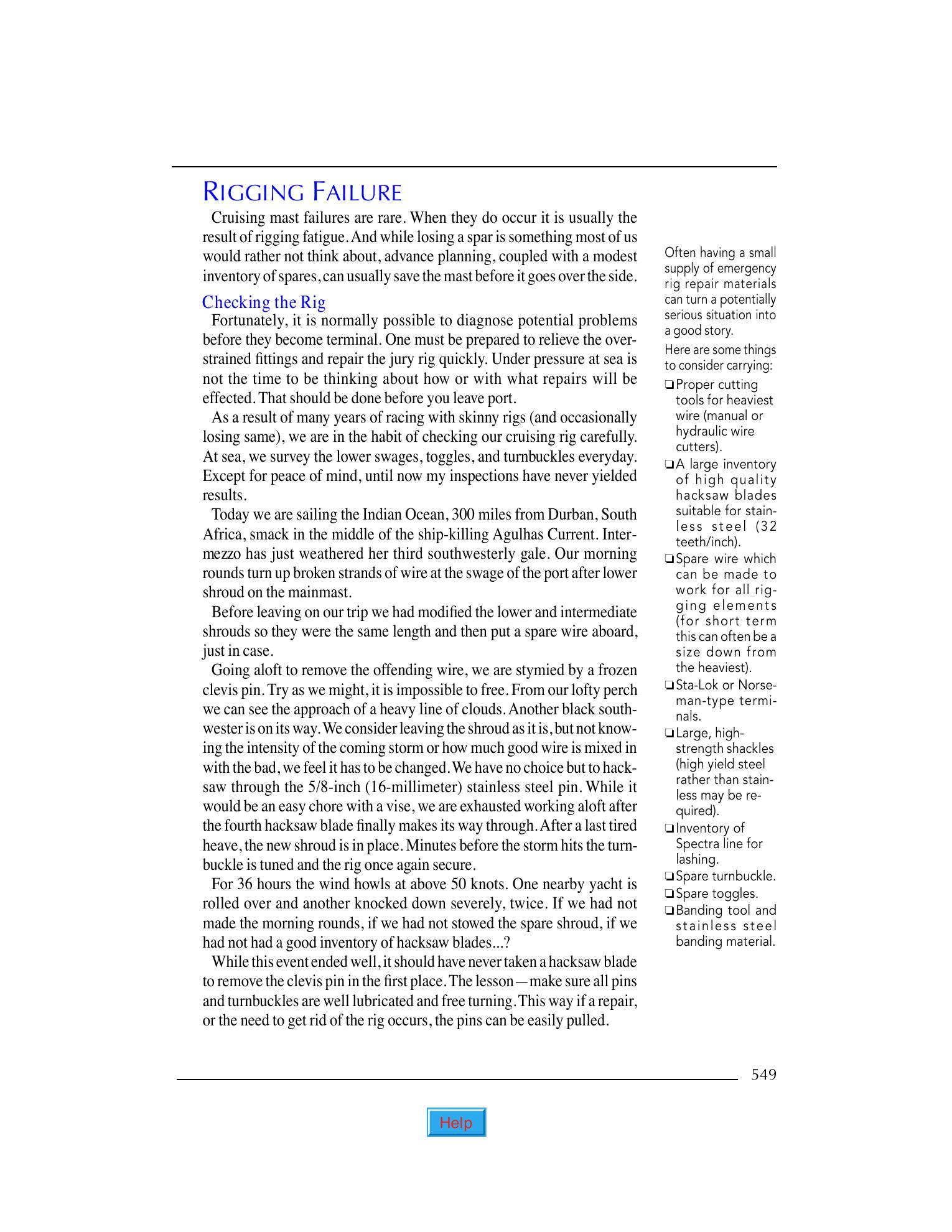 Practical Seamanship: Essential Skills for the Modern Sailor — страница 549