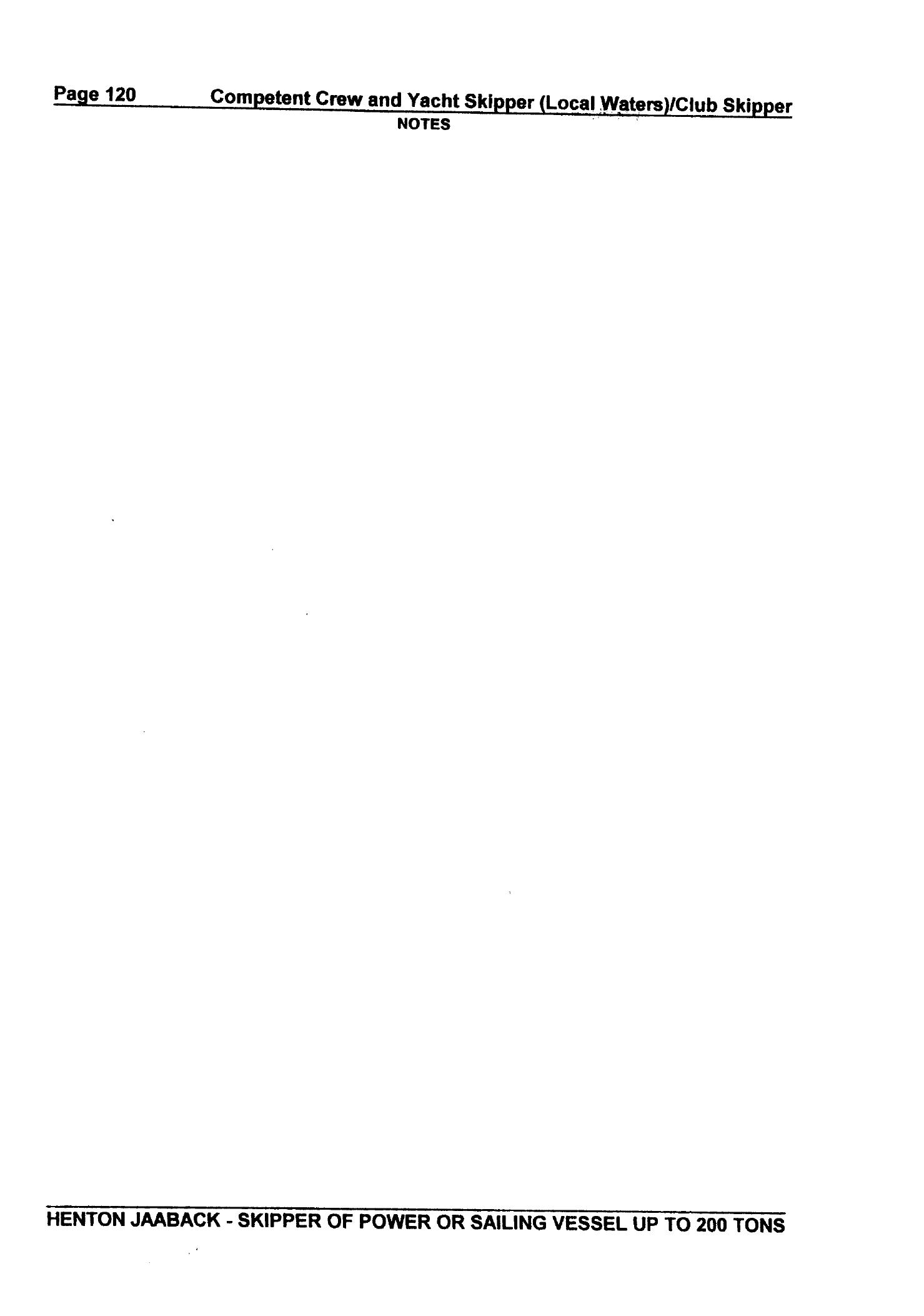 RYA Competent Crew and Yacht Skipper — страница 129
