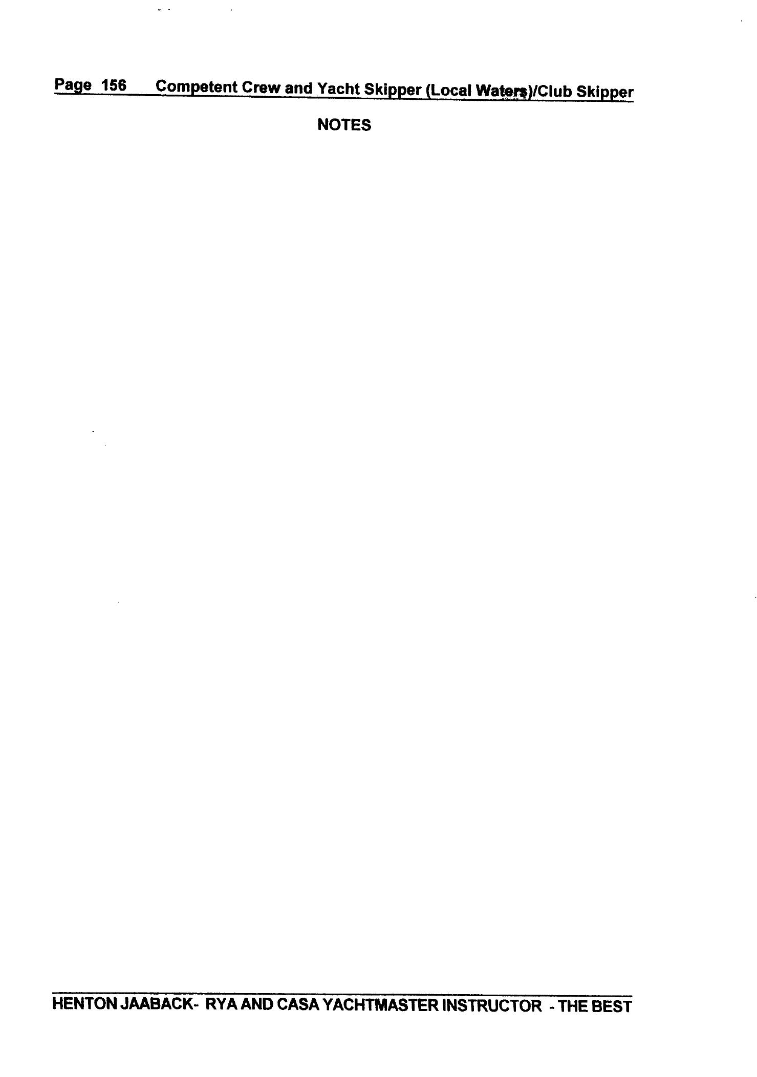 RYA Competent Crew and Yacht Skipper — страница 165