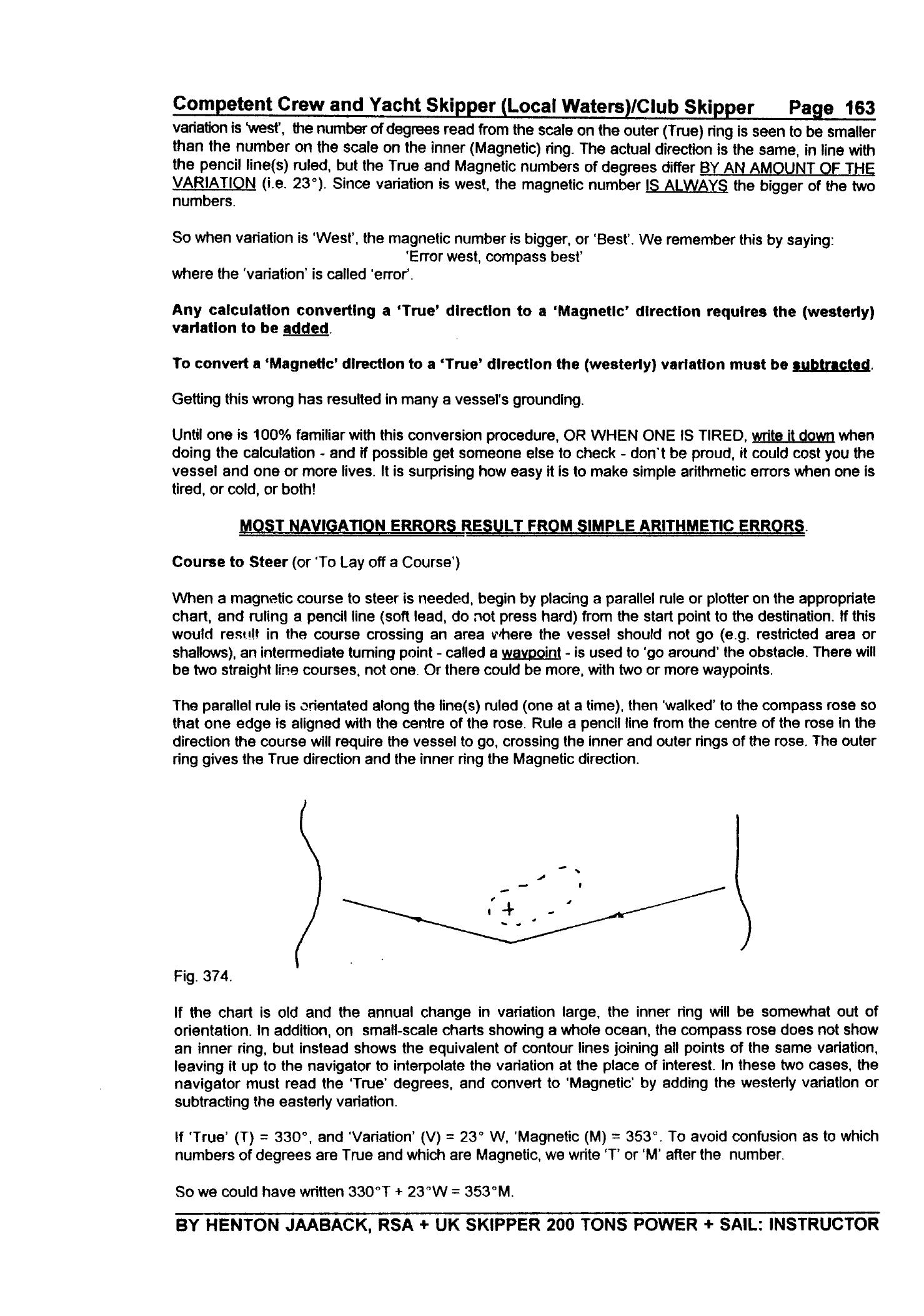 RYA Competent Crew and Yacht Skipper — страница 172