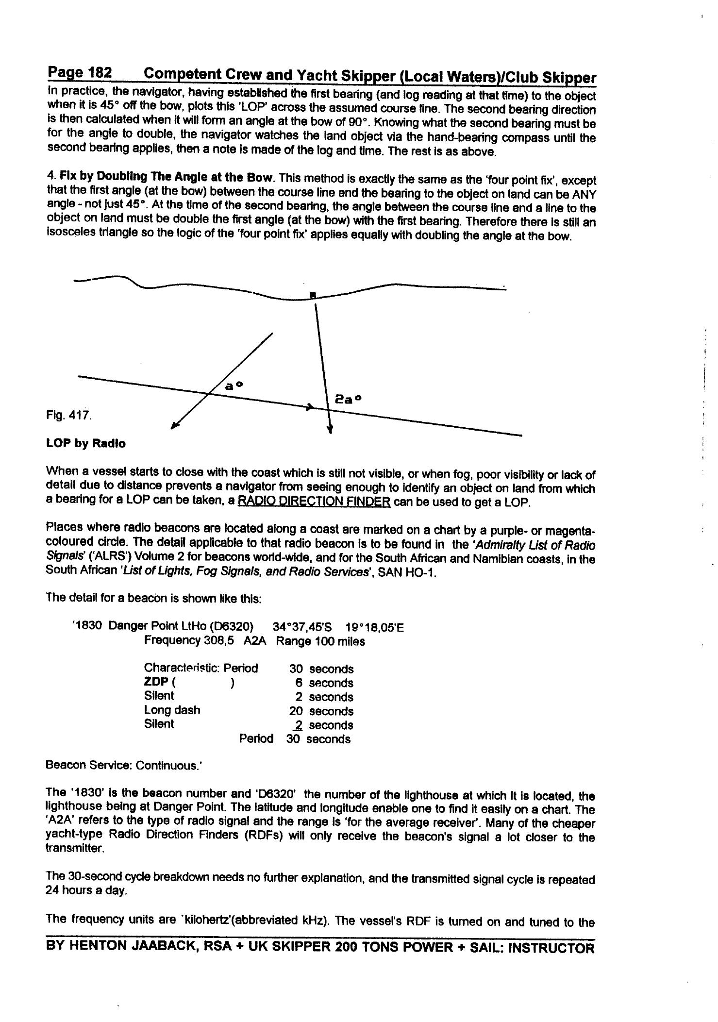RYA Competent Crew and Yacht Skipper — страница 191