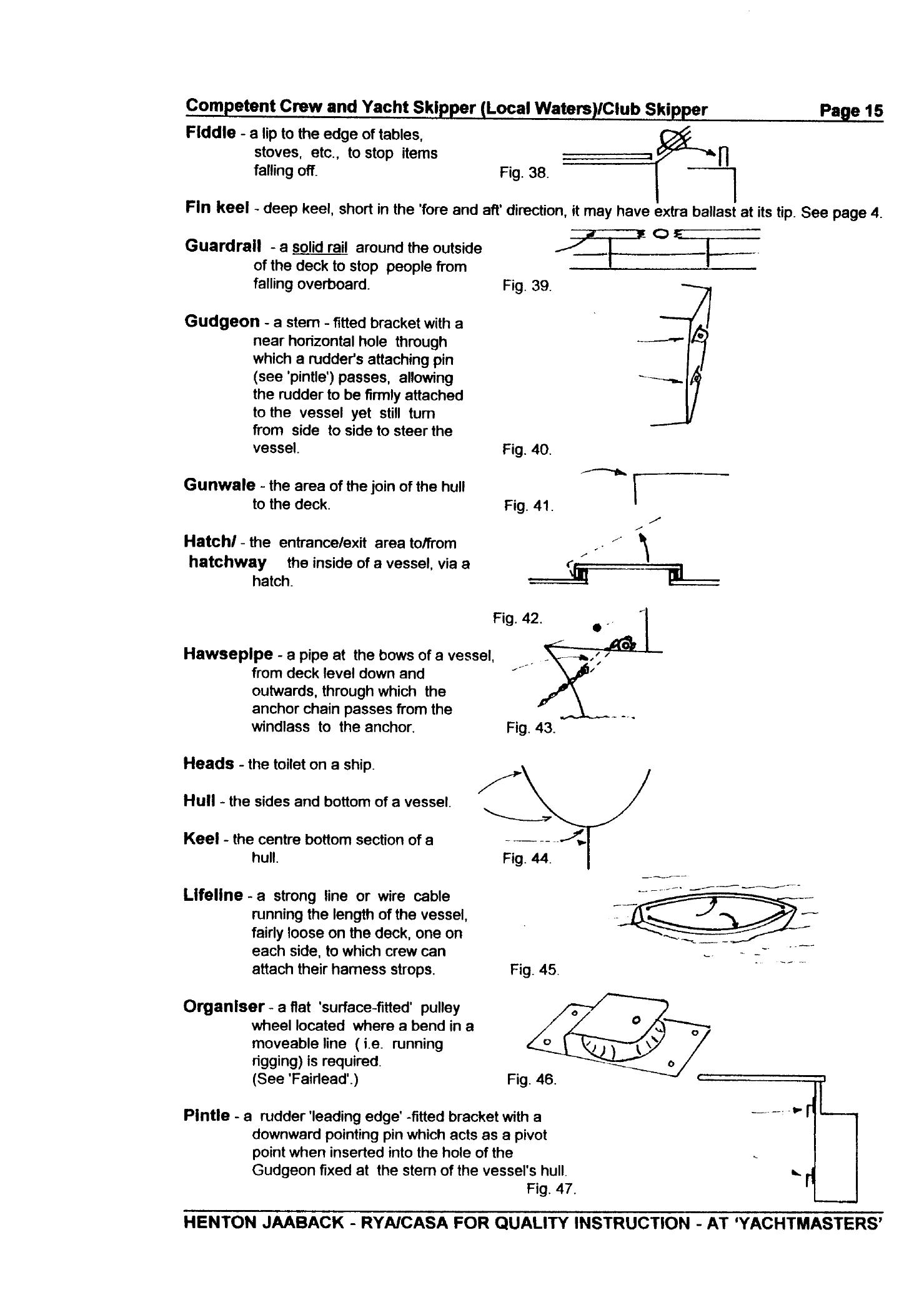 RYA Competent Crew and Yacht Skipper — страница 24