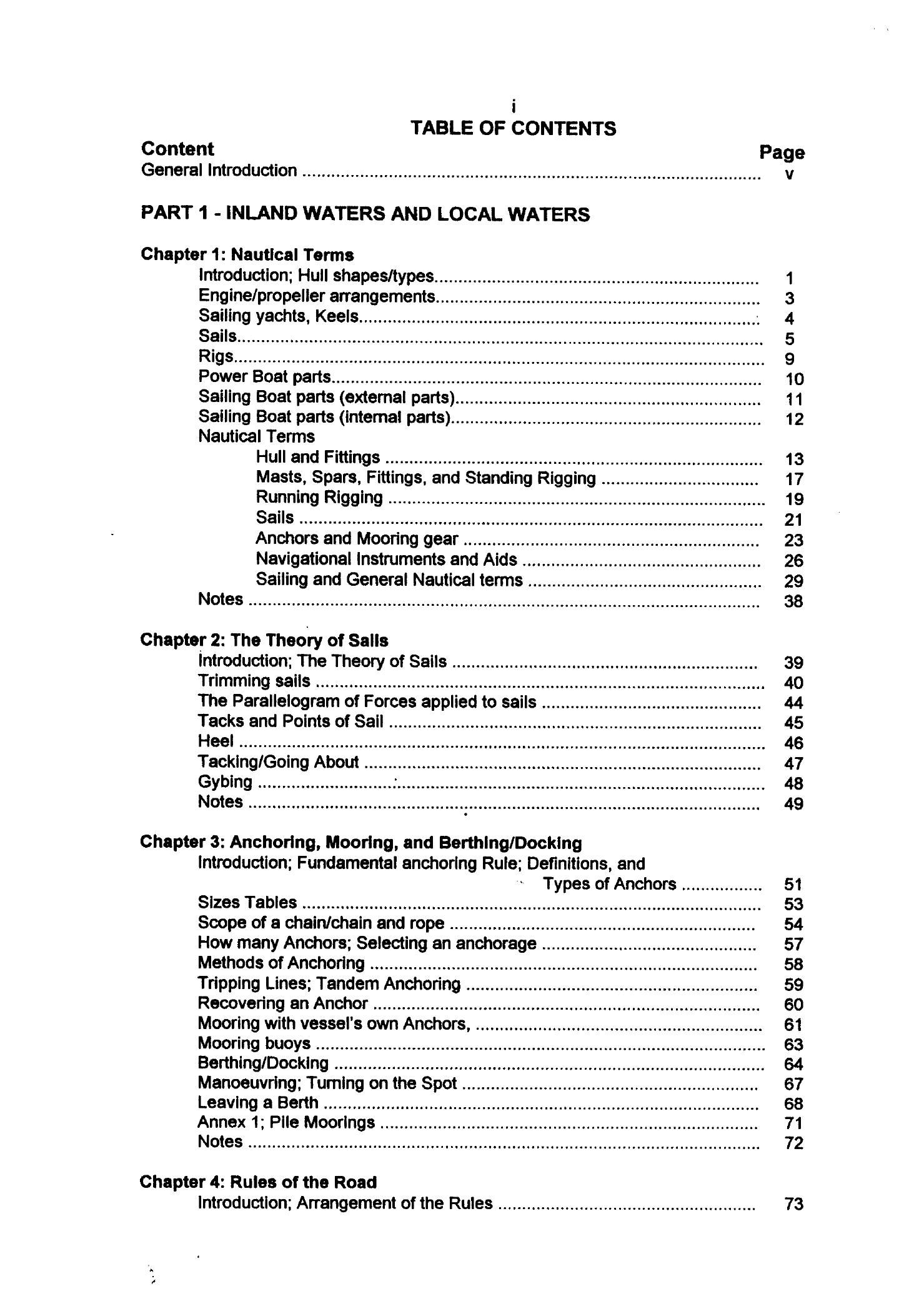 RYA Competent Crew and Yacht Skipper — страница 3