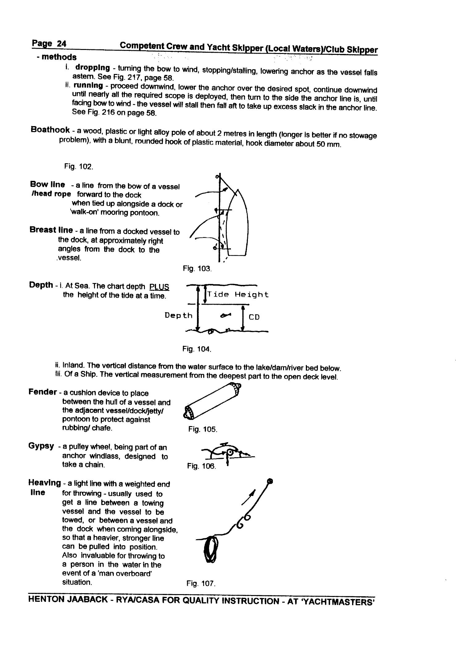 RYA Competent Crew and Yacht Skipper — страница 33