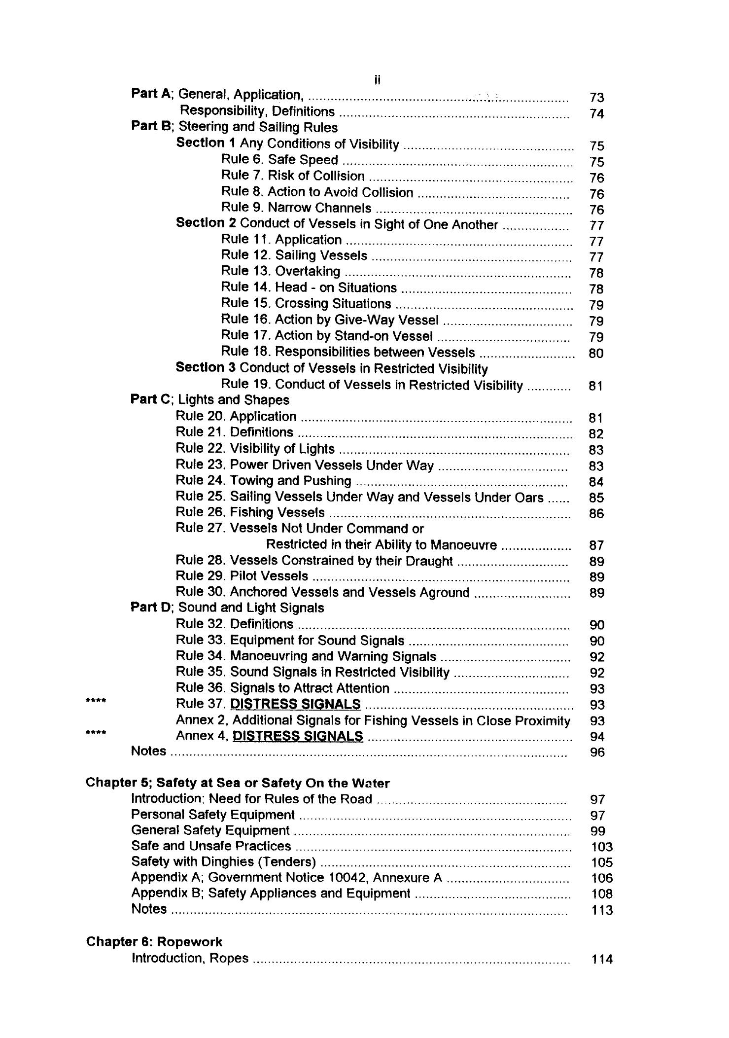 RYA Competent Crew and Yacht Skipper — страница 4