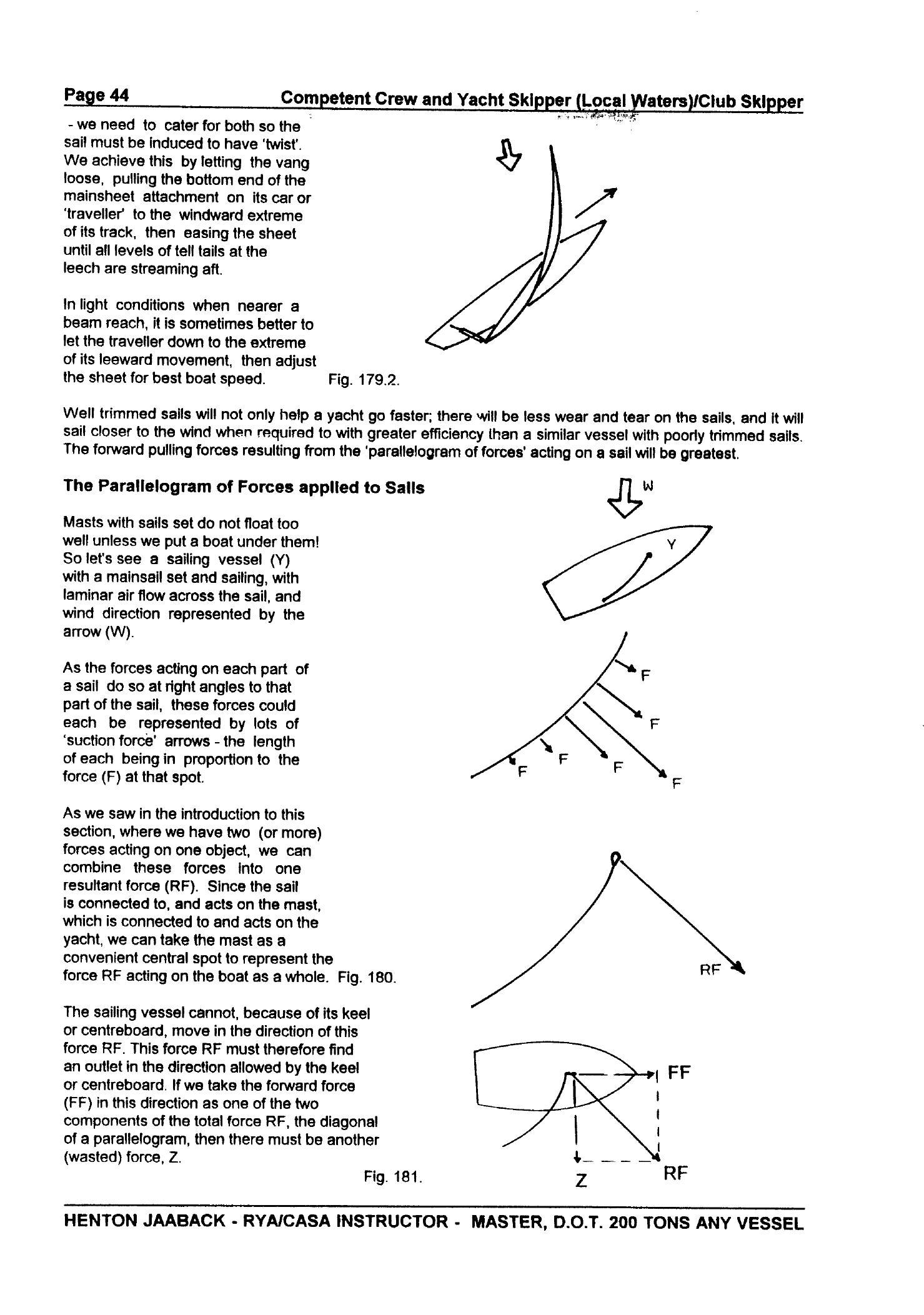 RYA Competent Crew and Yacht Skipper — страница 53