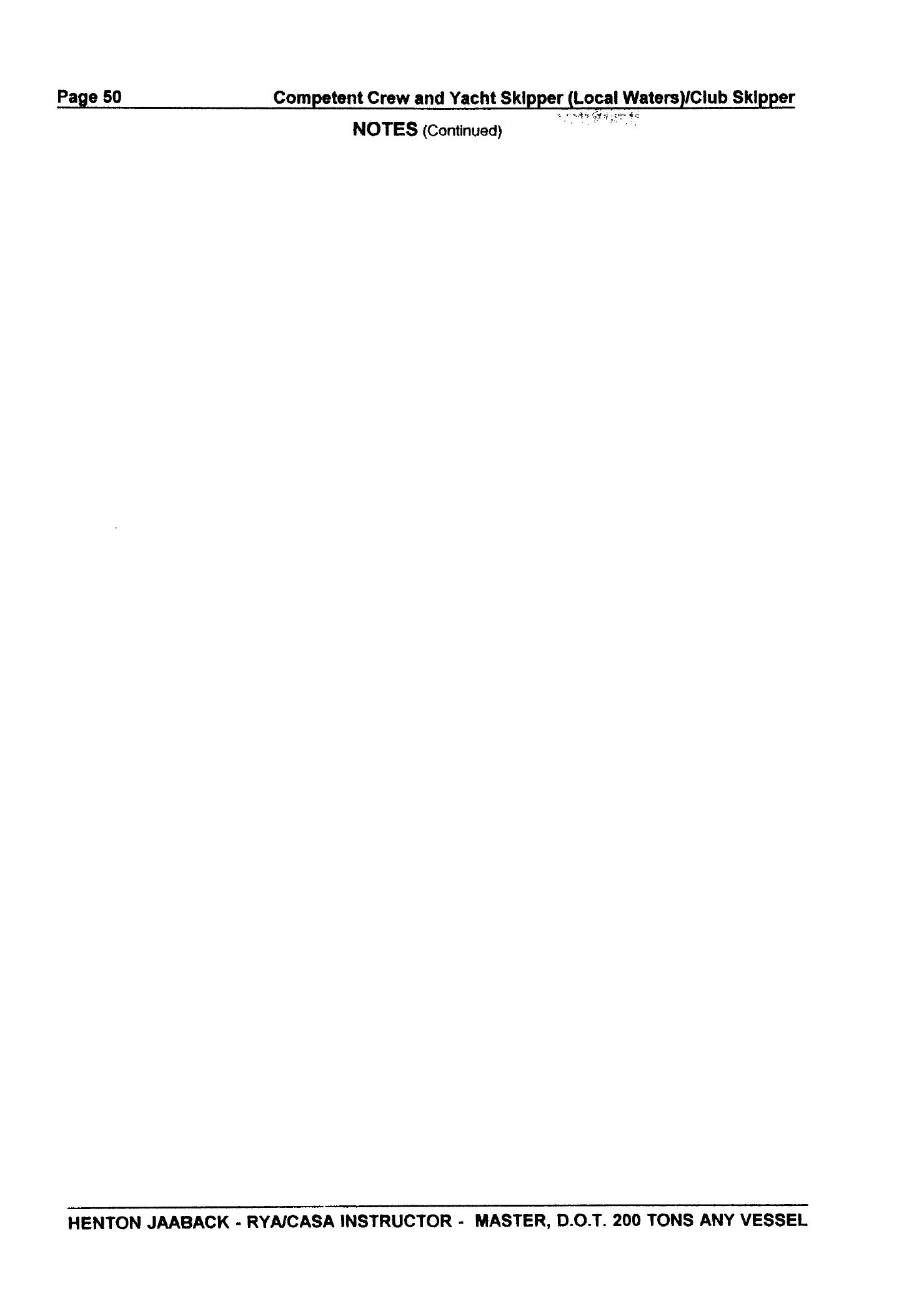 RYA Competent Crew and Yacht Skipper — страница 59