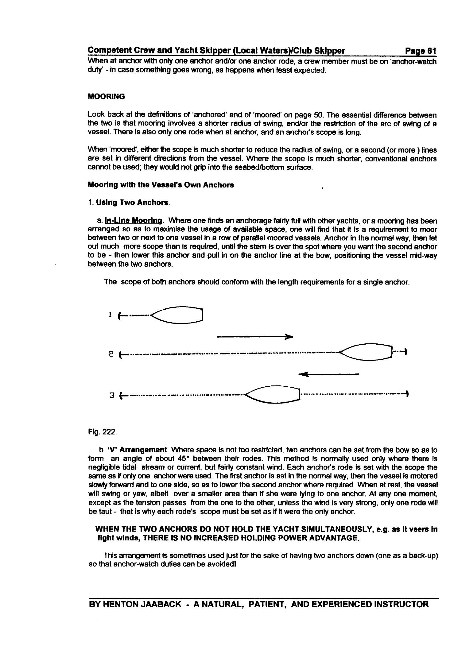 RYA Competent Crew and Yacht Skipper — страница 70