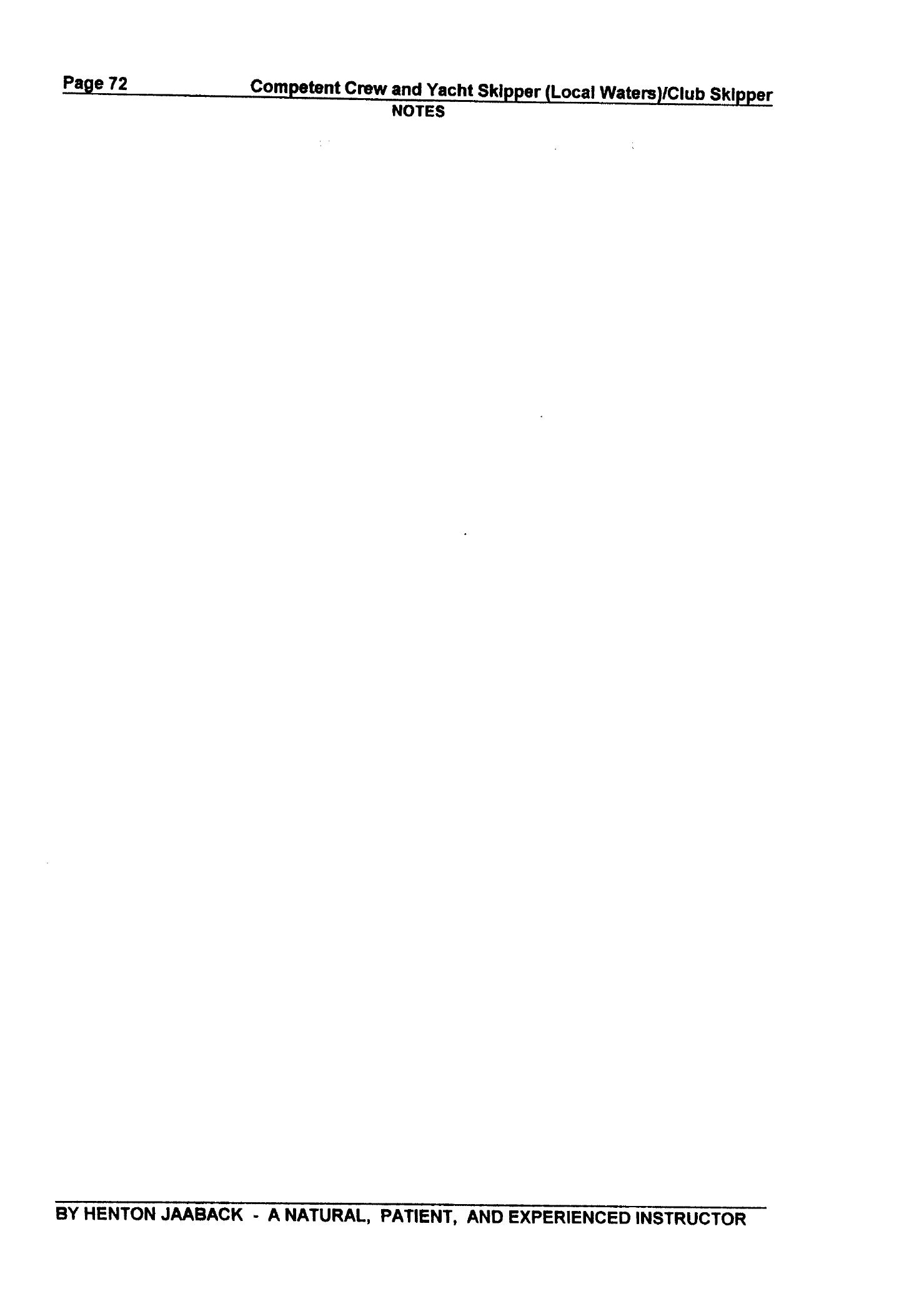 RYA Competent Crew and Yacht Skipper — страница 81