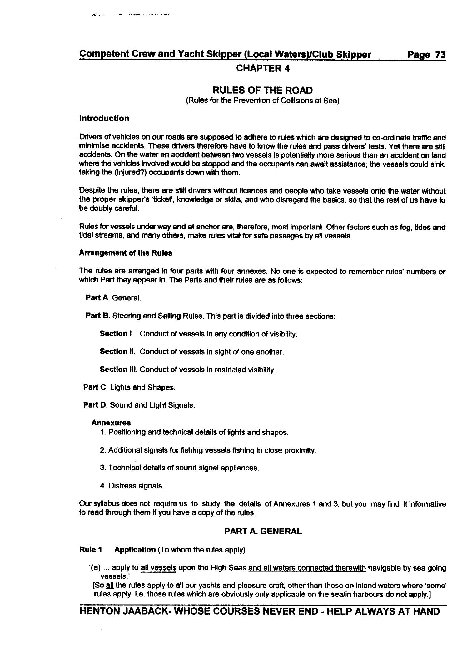 RYA Competent Crew and Yacht Skipper — страница 82