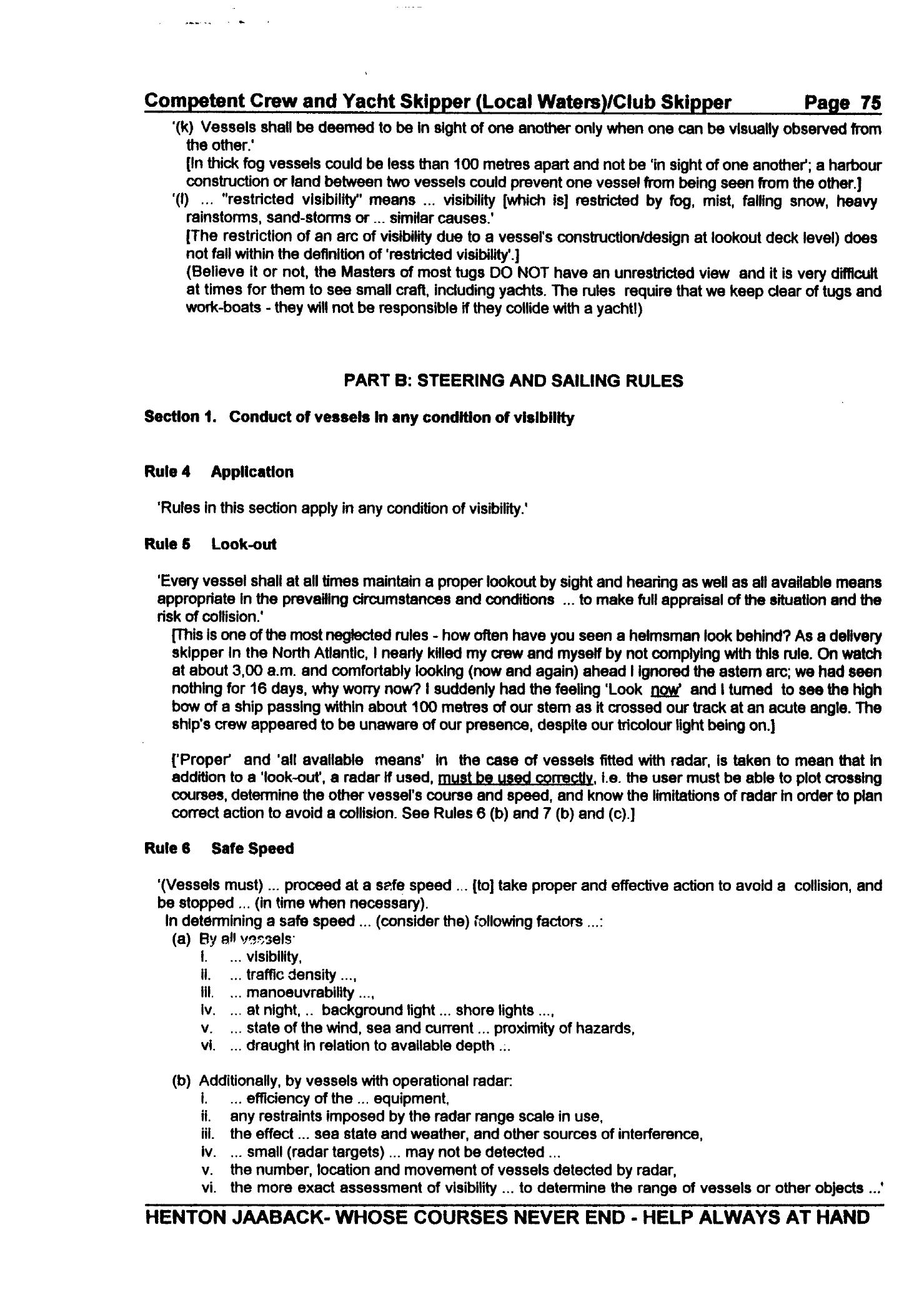 RYA Competent Crew and Yacht Skipper — страница 84