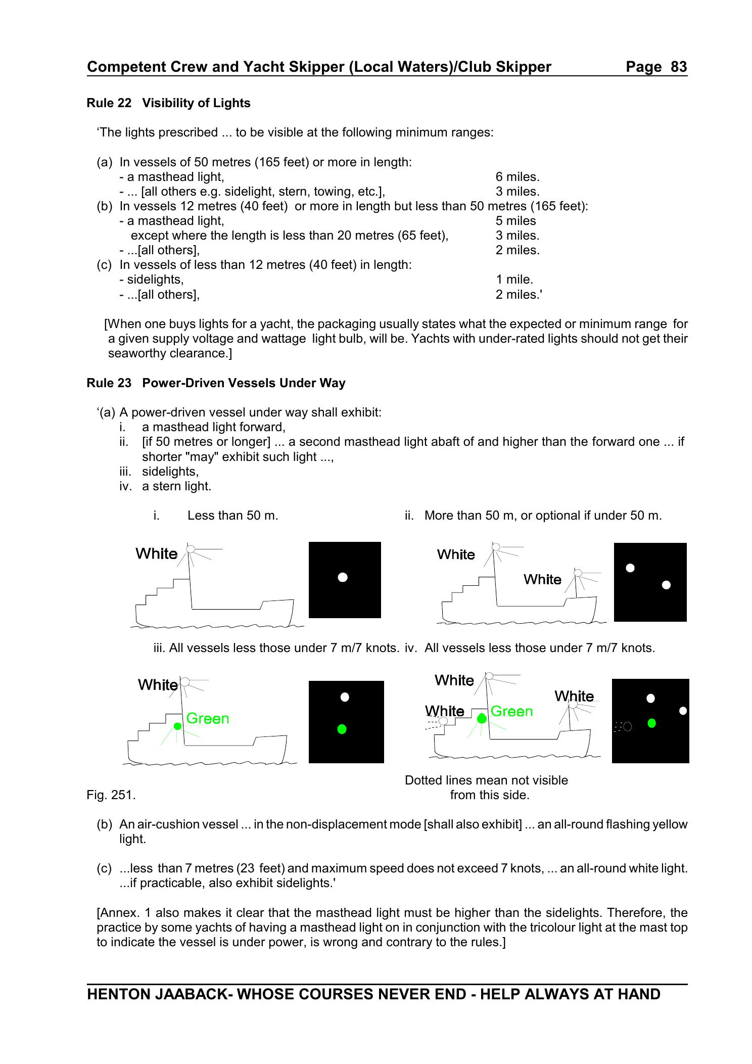 RYA Competent Crew and Yacht Skipper — страница 92