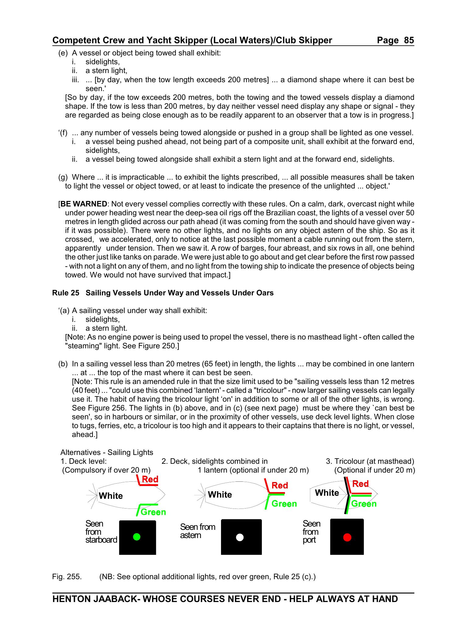 RYA Competent Crew and Yacht Skipper — страница 94