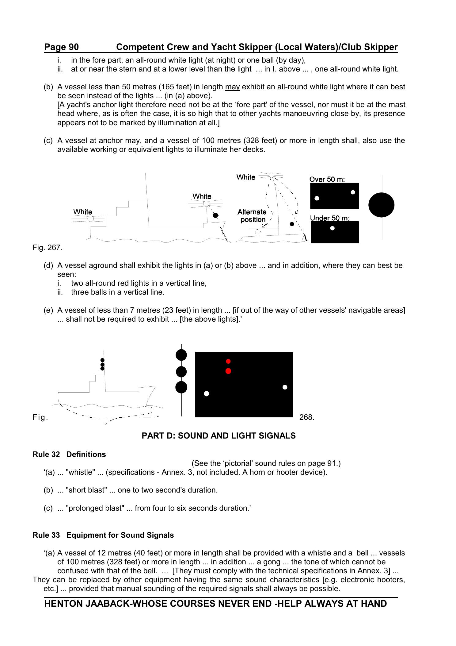RYA Competent Crew and Yacht Skipper — страница 99