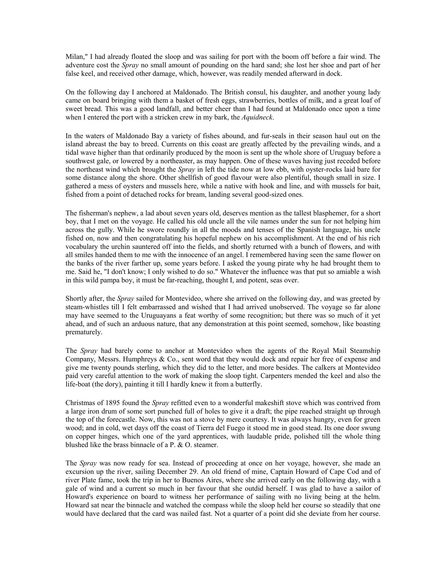 Sailing Alone Around the World — страница 21