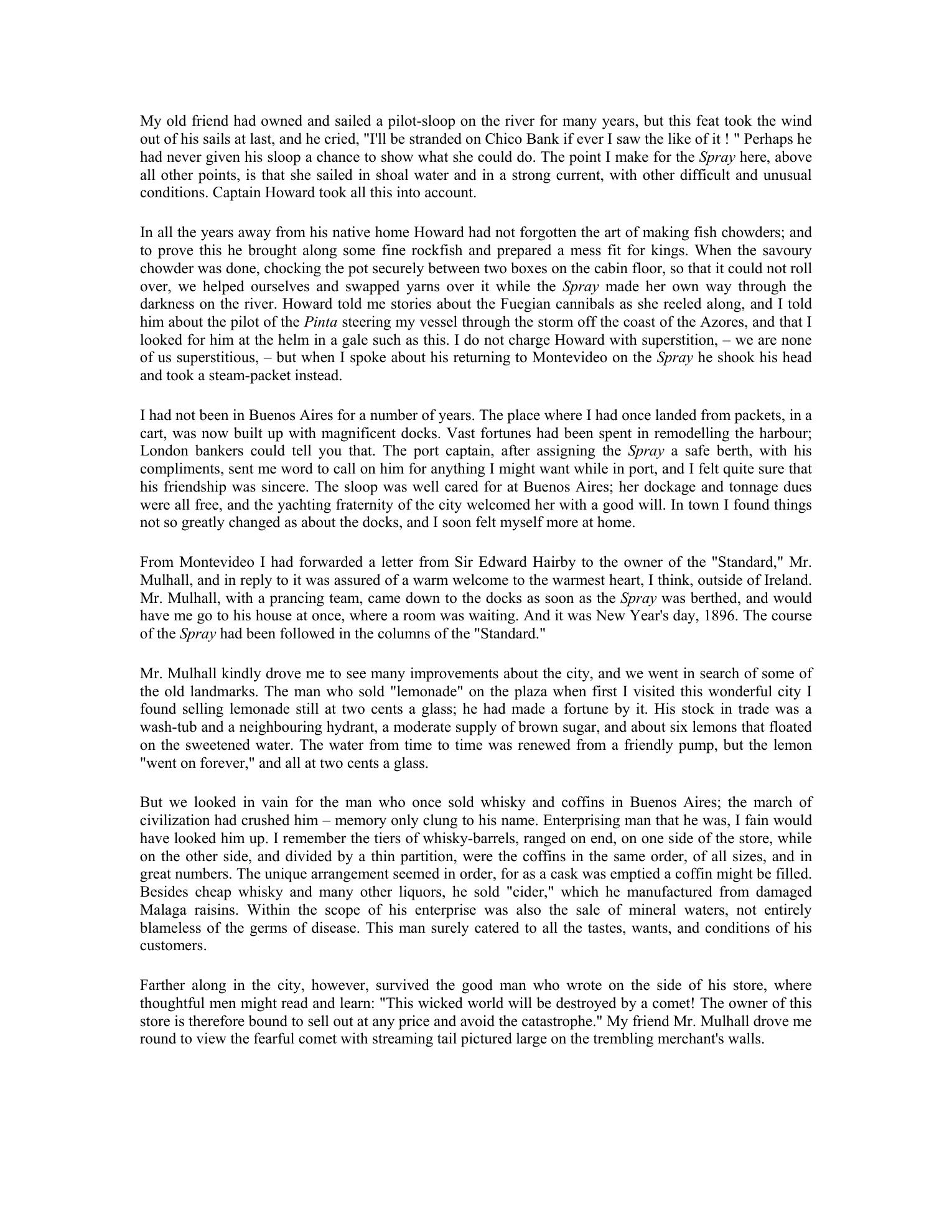 Sailing Alone Around the World — страница 22