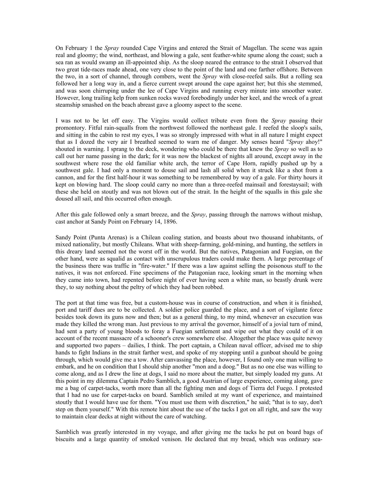 Sailing Alone Around the World — страница 24