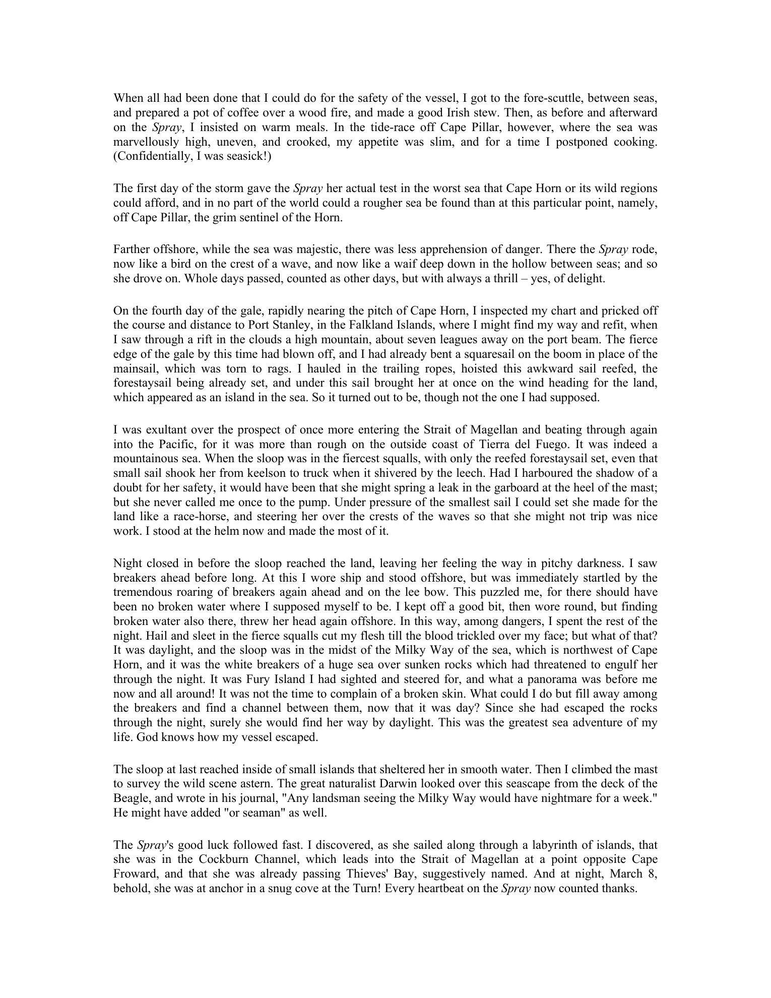 Sailing Alone Around the World — страница 28