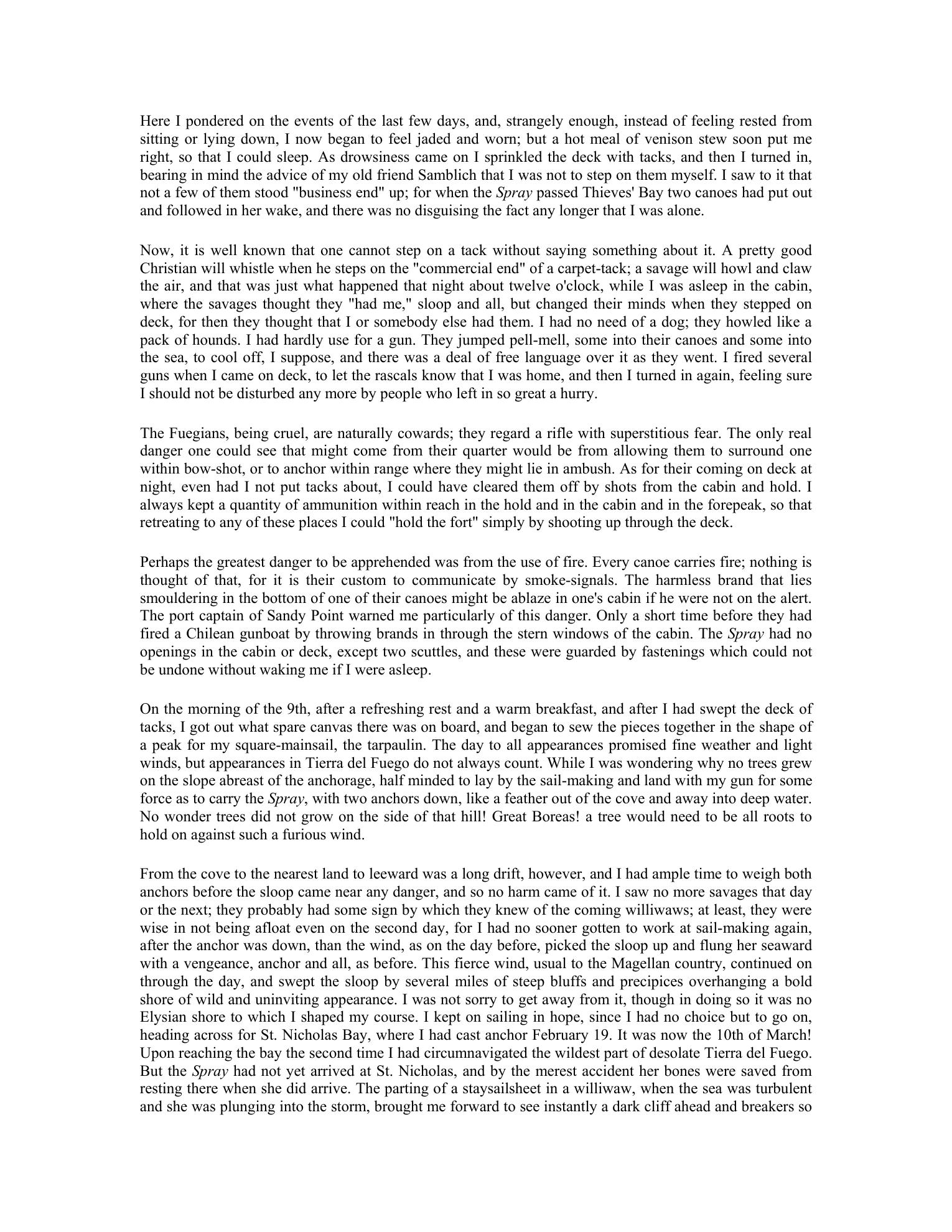 Sailing Alone Around the World — страница 29