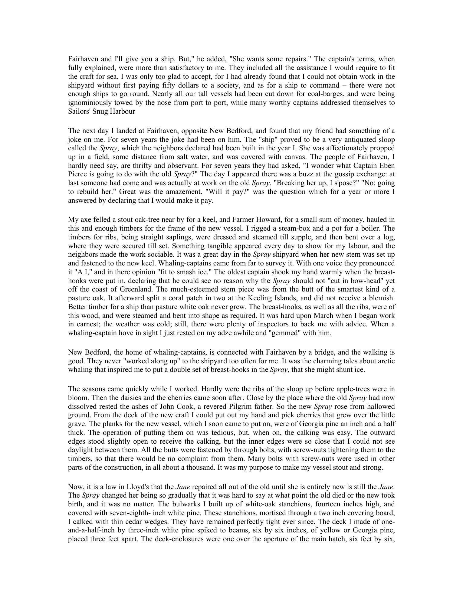 Sailing Alone Around the World — страница 3