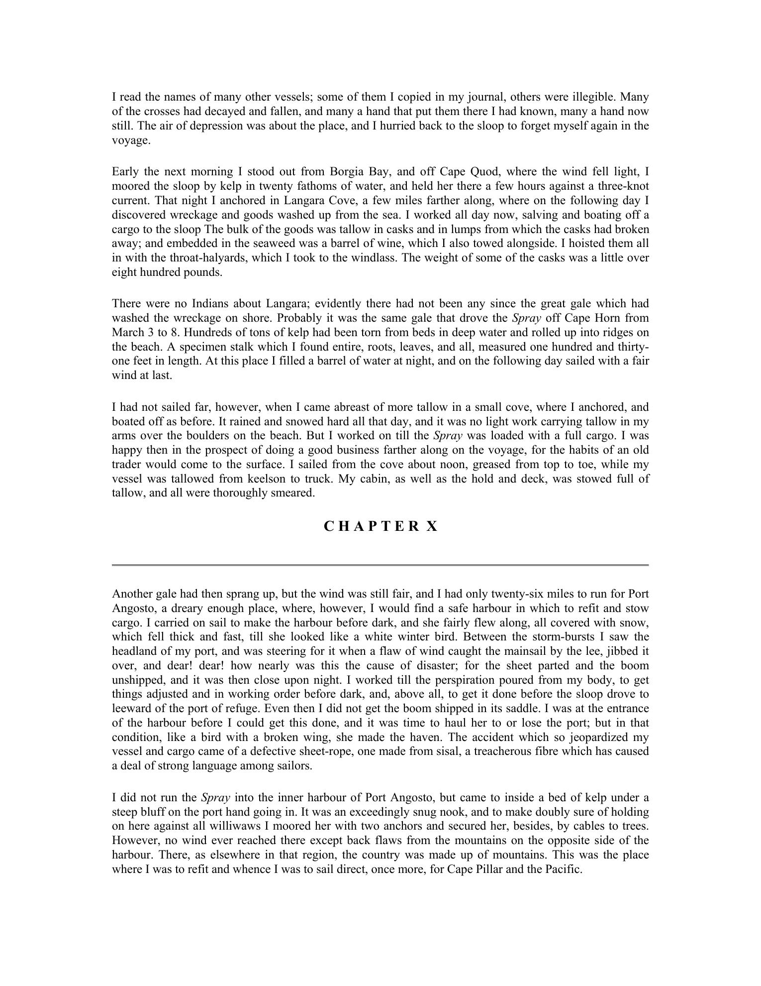 Sailing Alone Around the World — страница 34