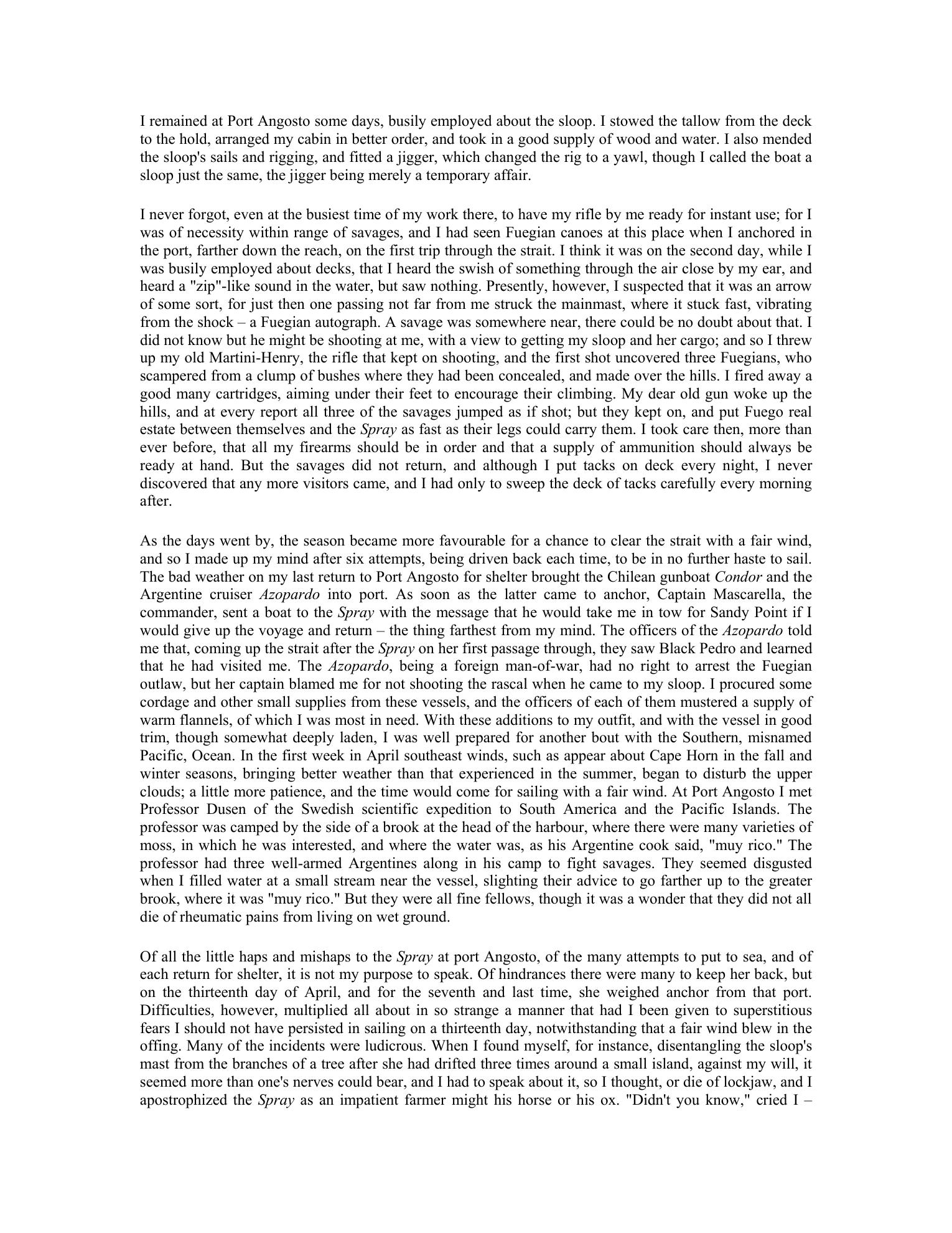 Sailing Alone Around the World — страница 35