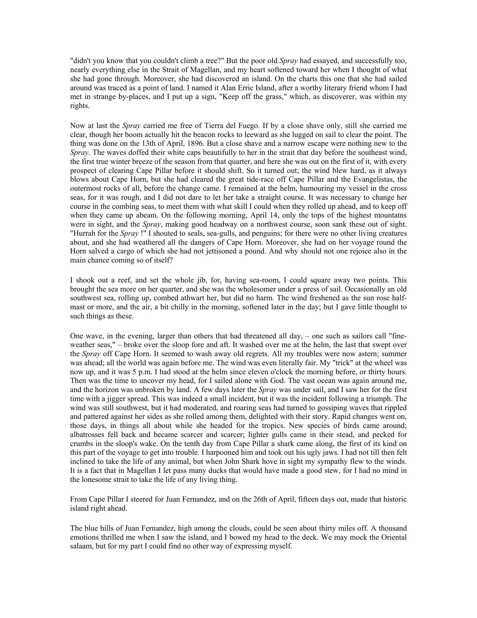 Sailing Alone Around the World — страница 36