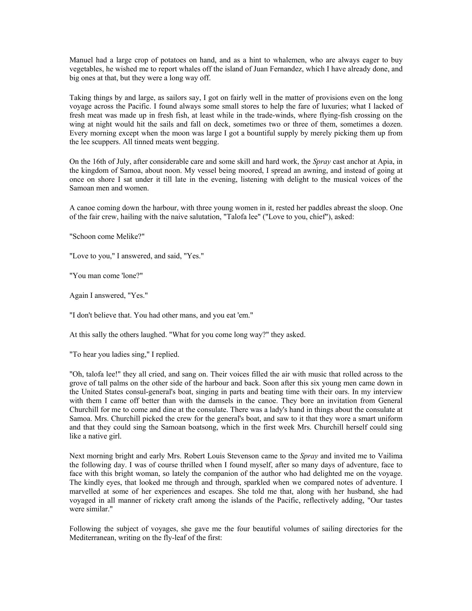 Sailing Alone Around the World — страница 42