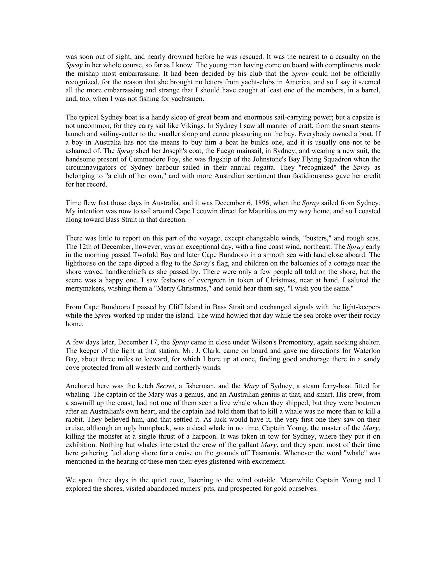 Sailing Alone Around the World — страница 47