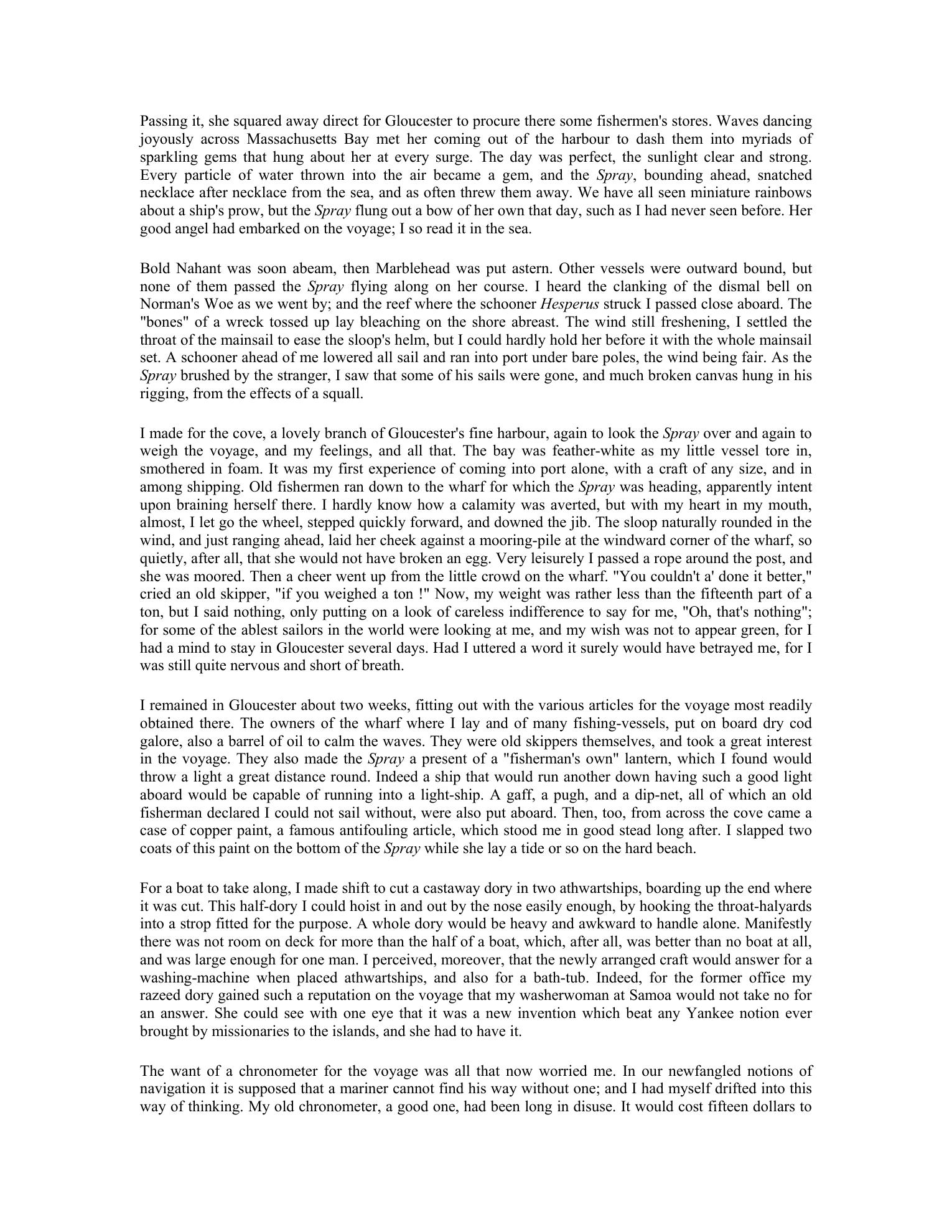 Sailing Alone Around the World — страница 5