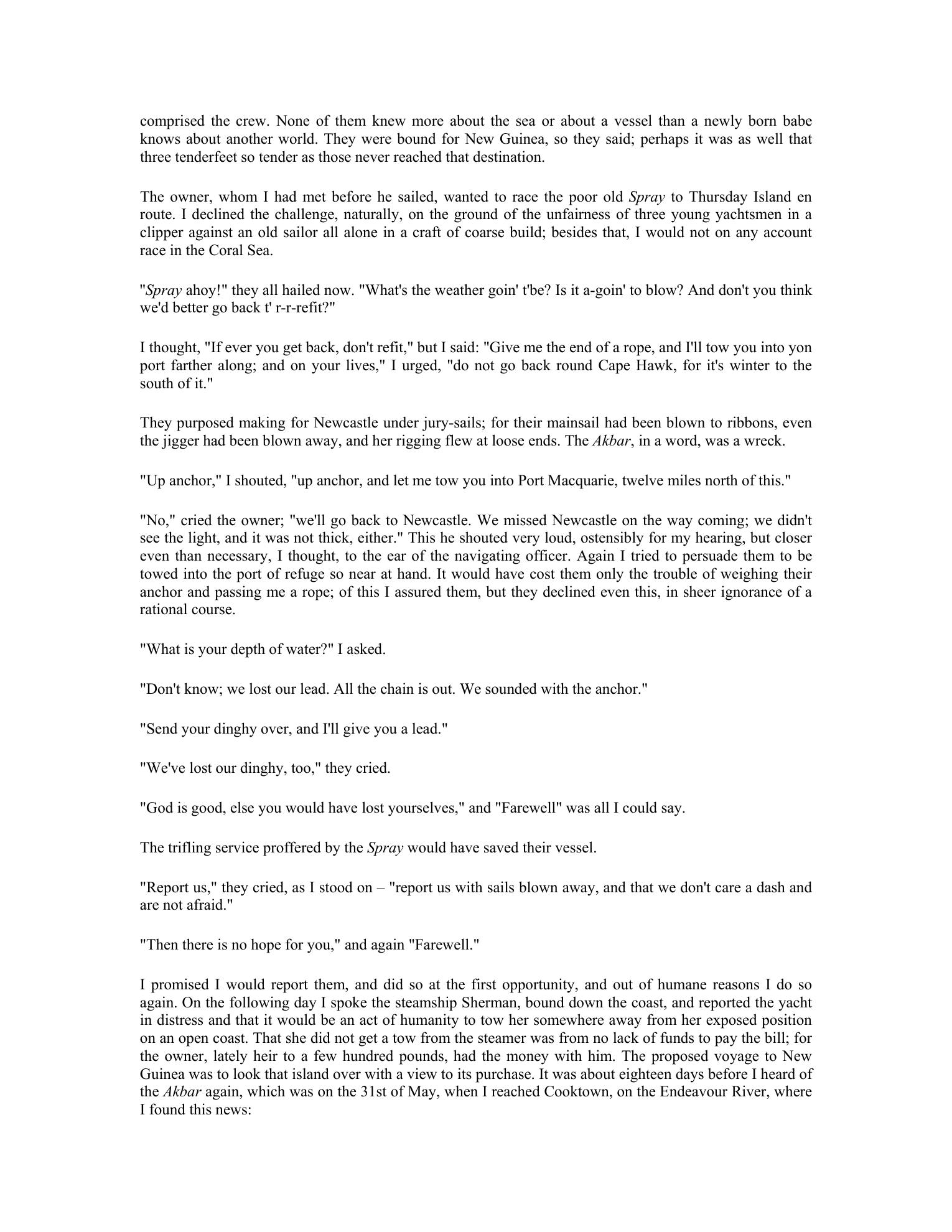 Sailing Alone Around the World — страница 52