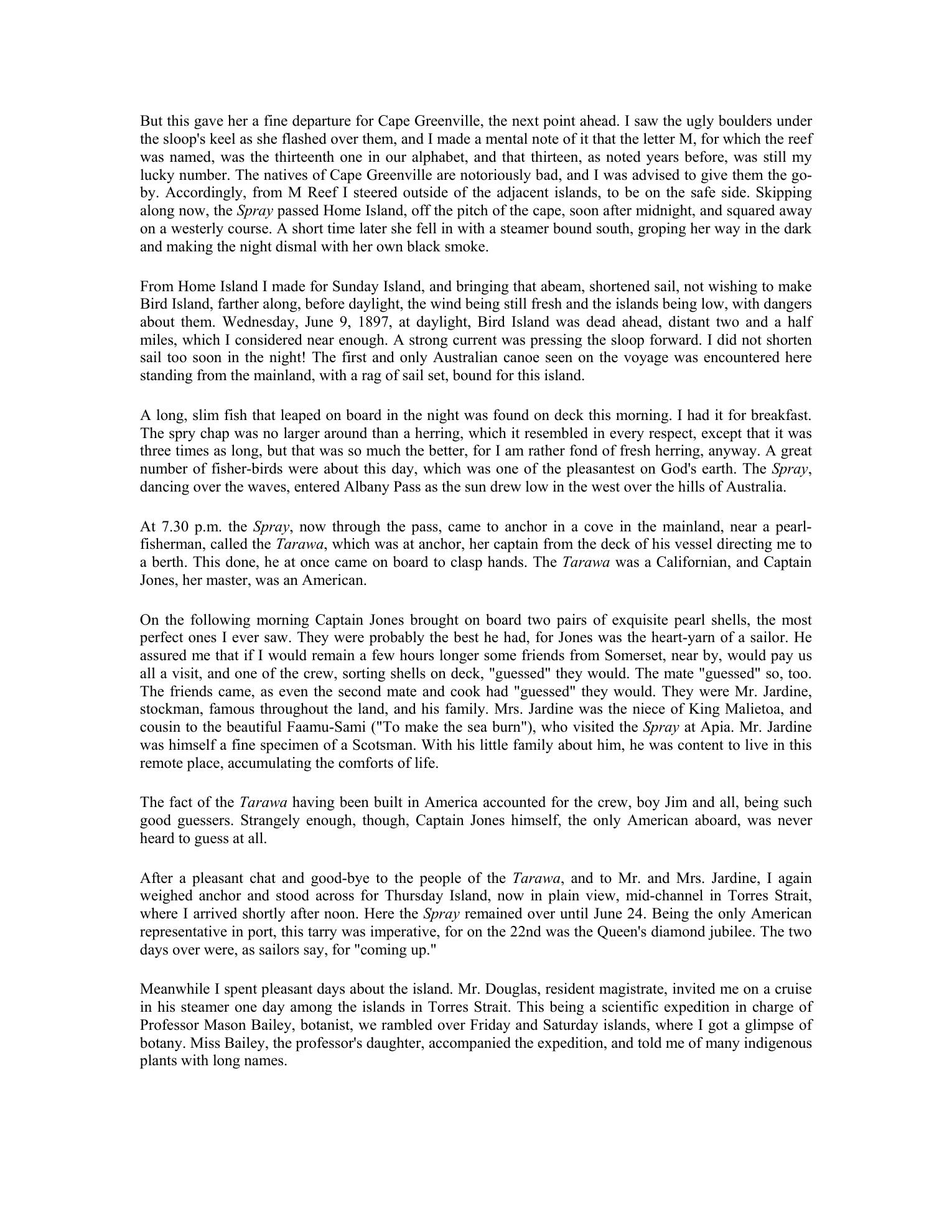 Sailing Alone Around the World — страница 56