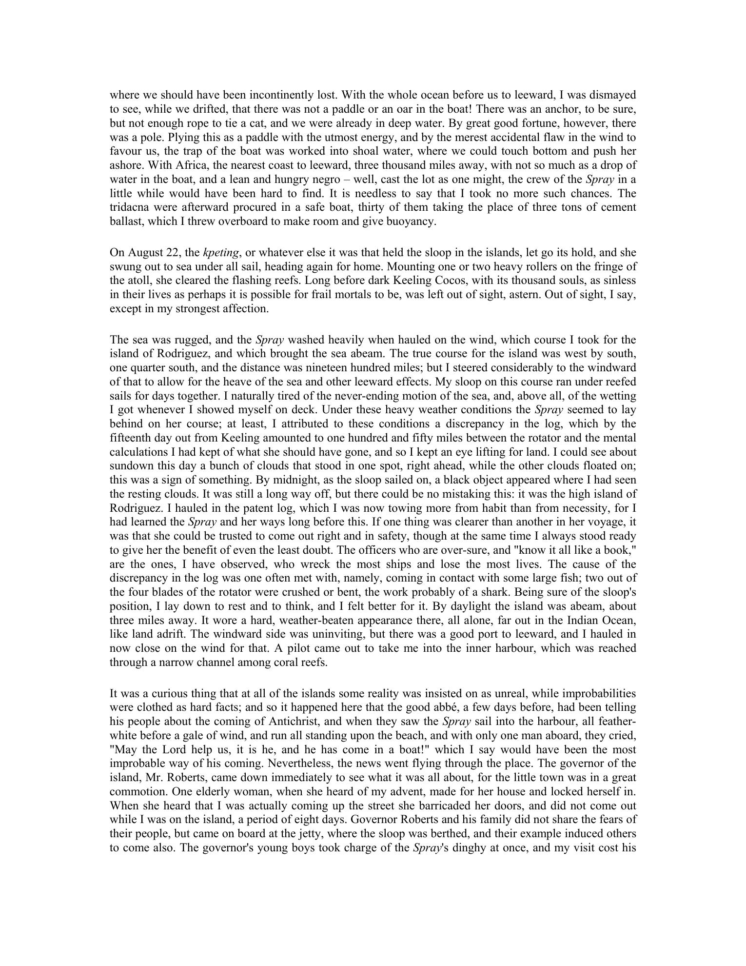 Sailing Alone Around the World — страница 62