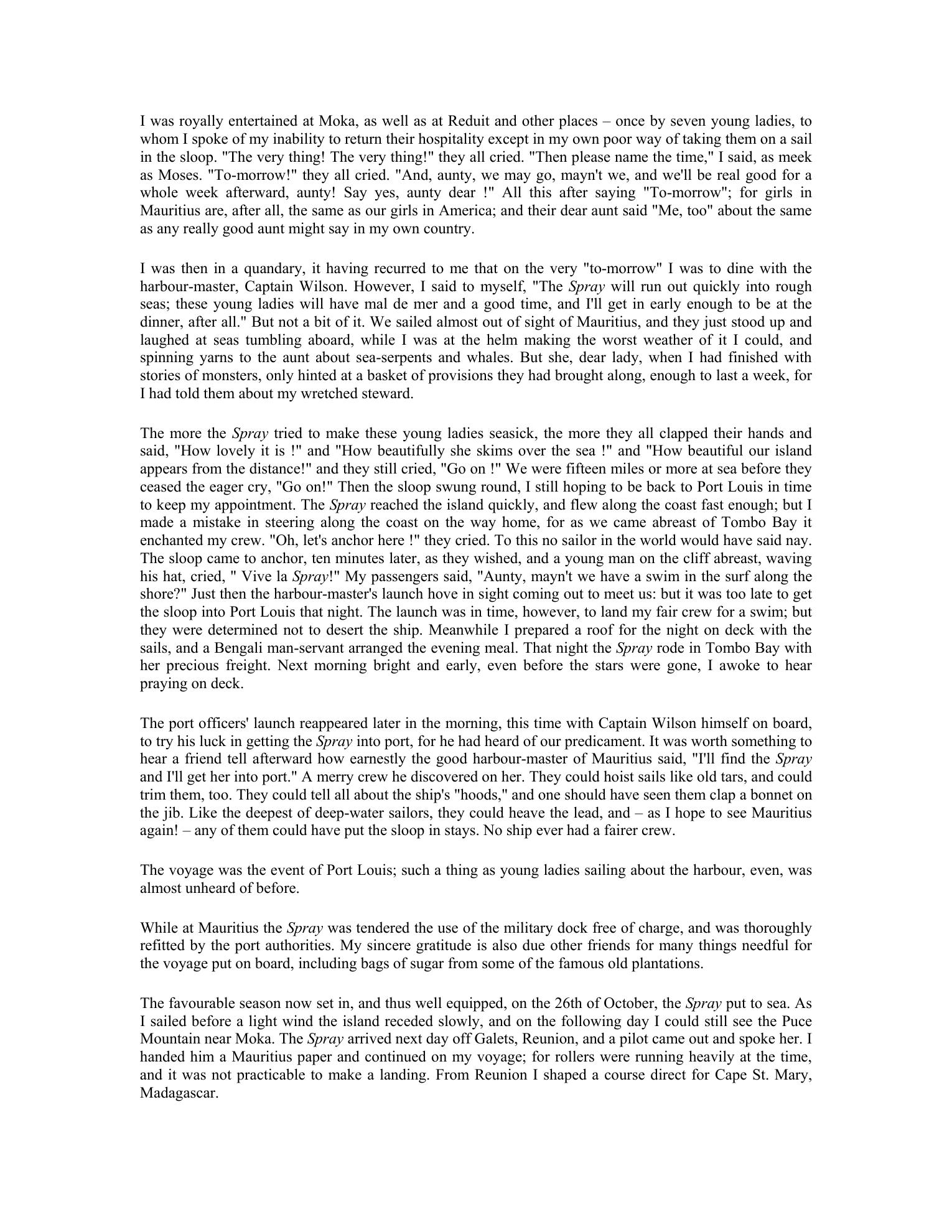 Sailing Alone Around the World — страница 65