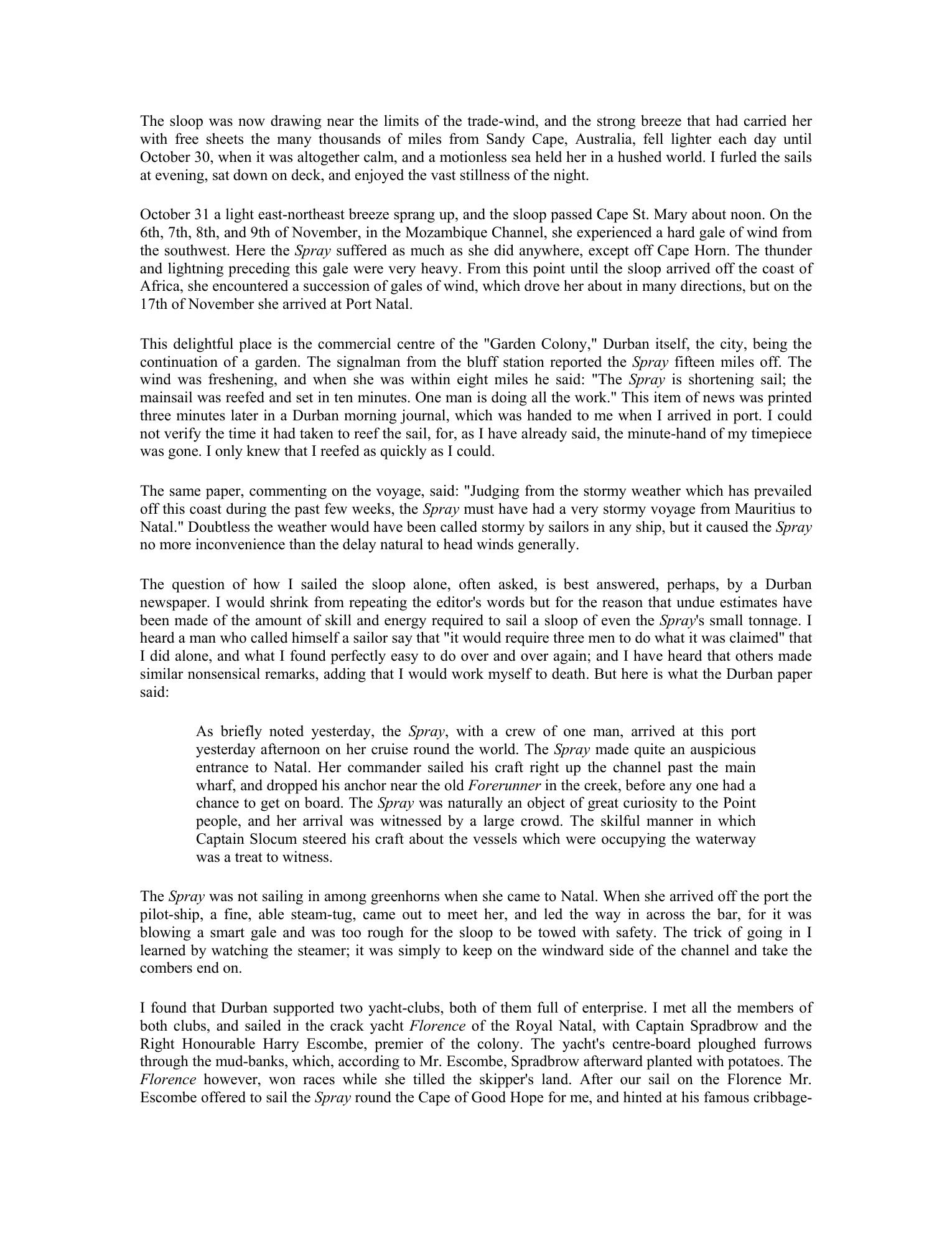 Sailing Alone Around the World — страница 66