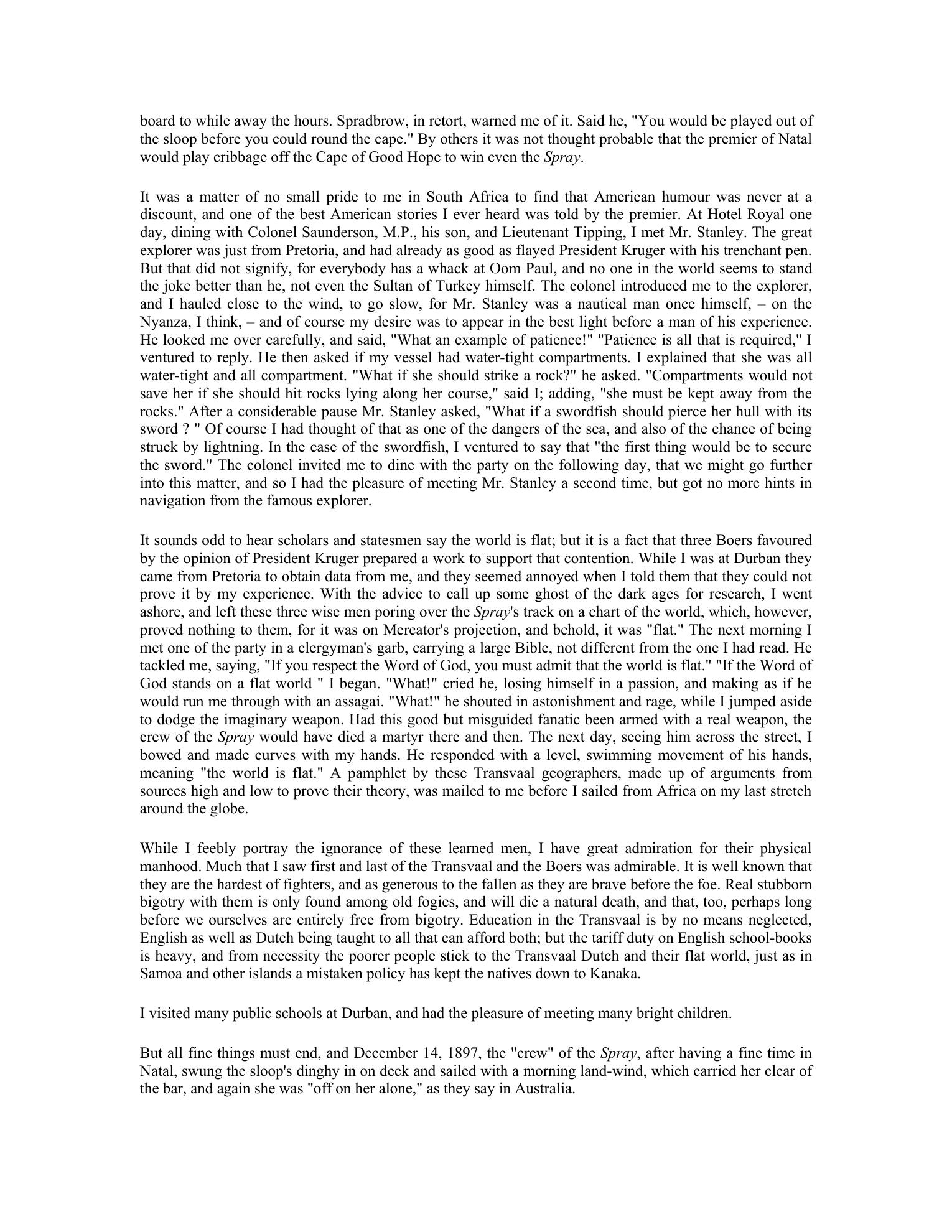 Sailing Alone Around the World — страница 67