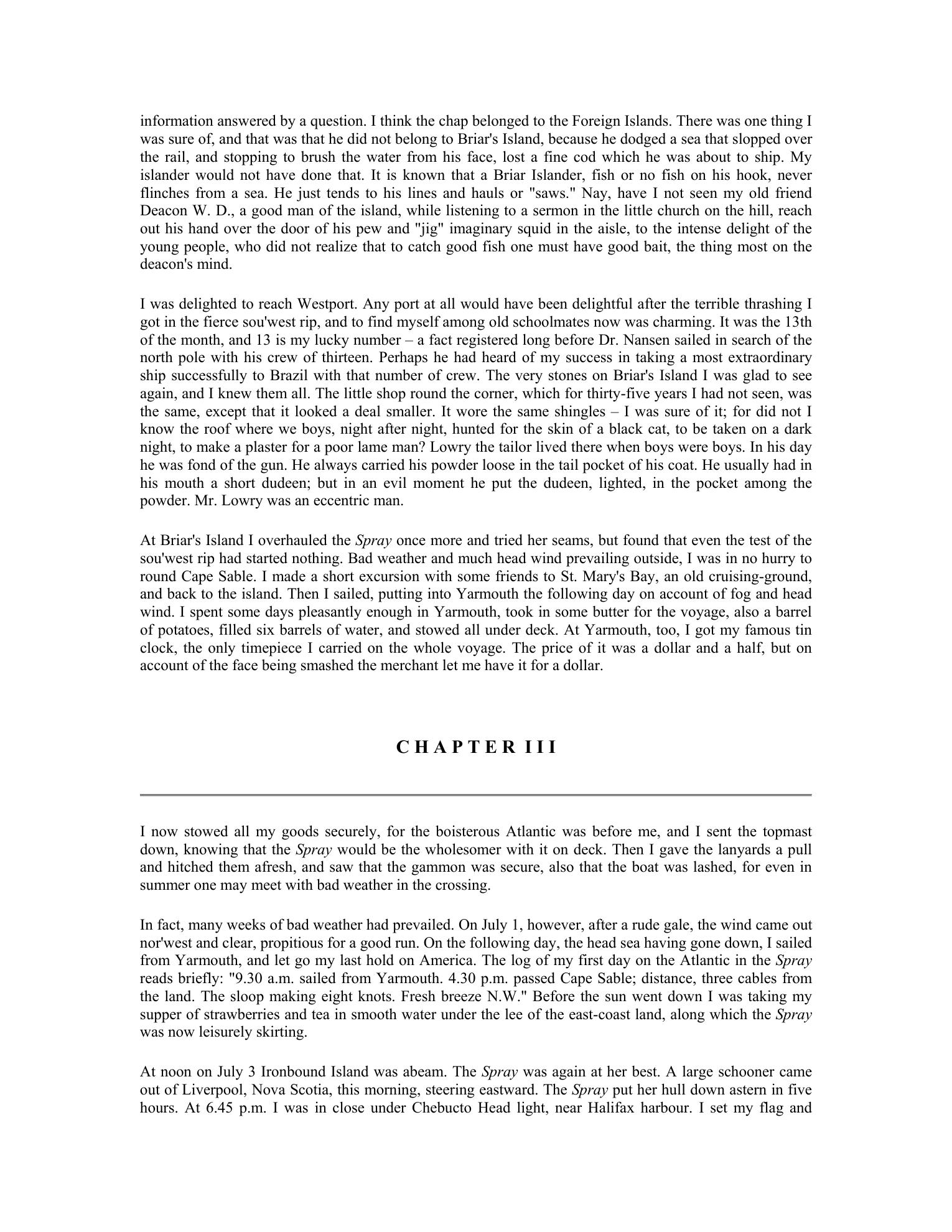 Sailing Alone Around the World — страница 7