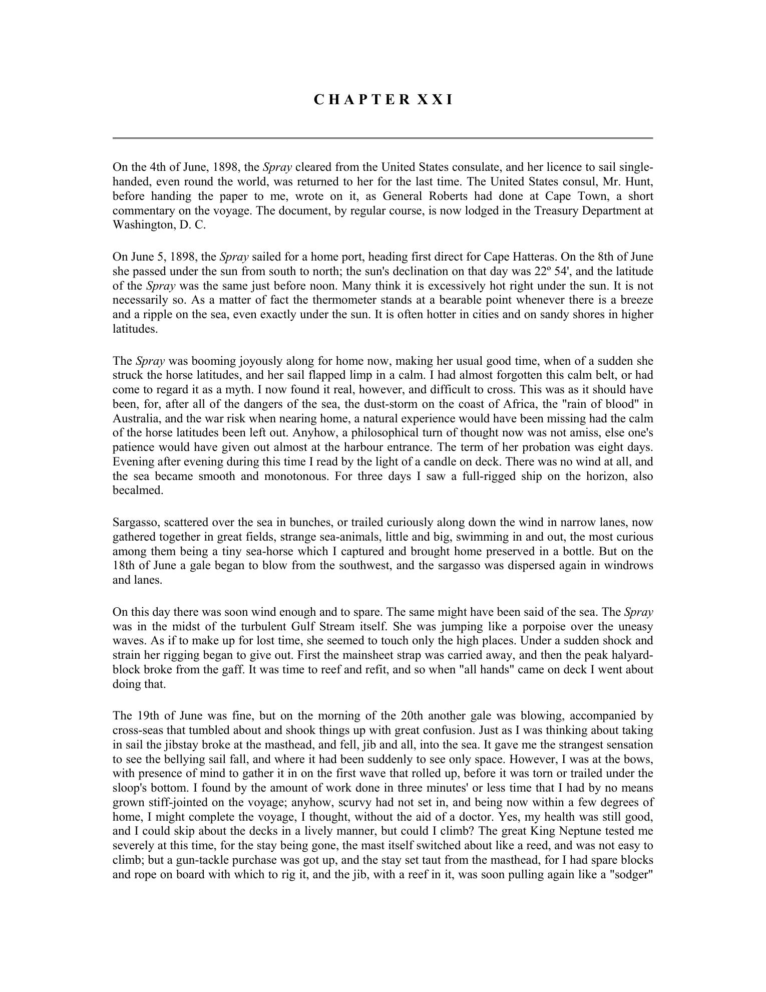 Sailing Alone Around the World — страница 77