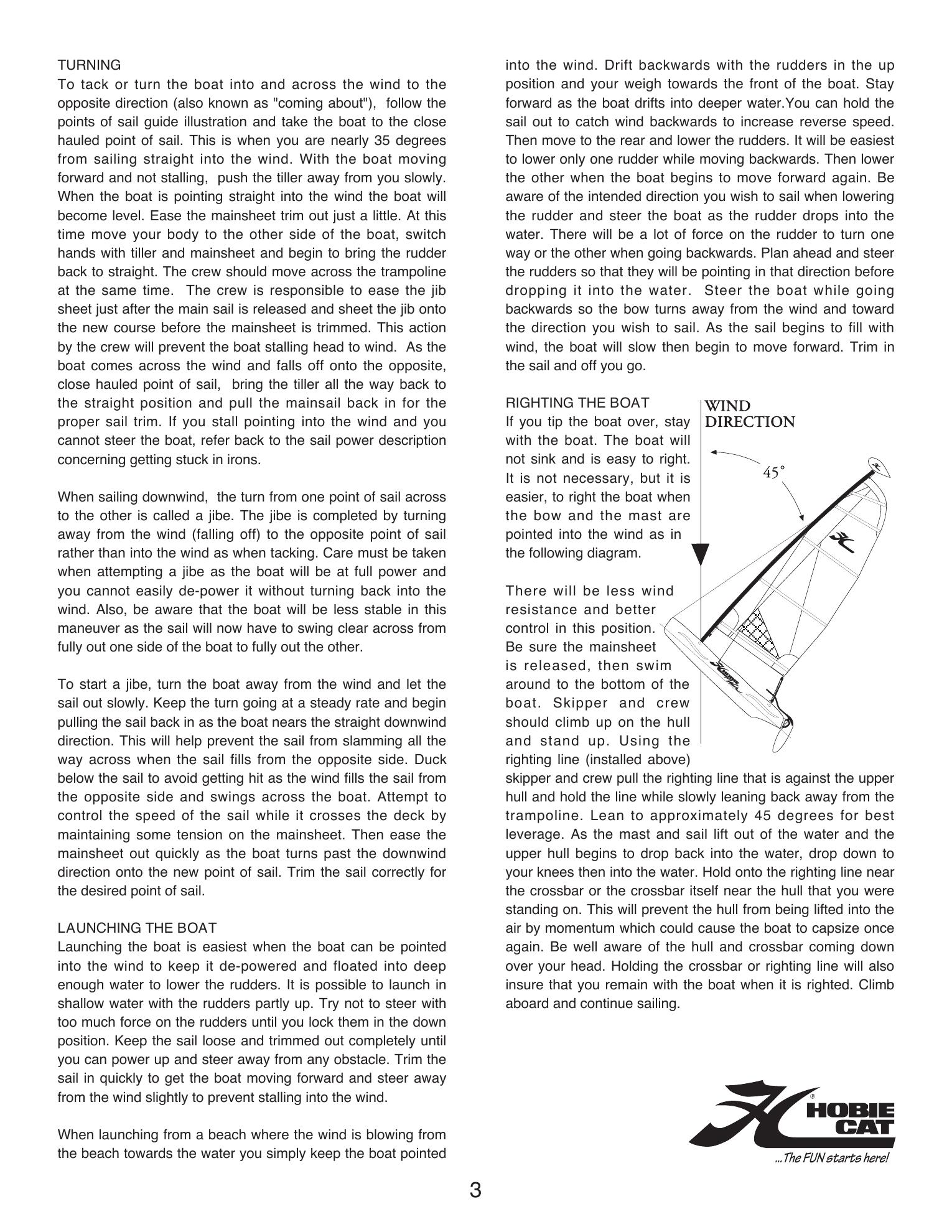 Sailing and Trailering Guide — страница 3