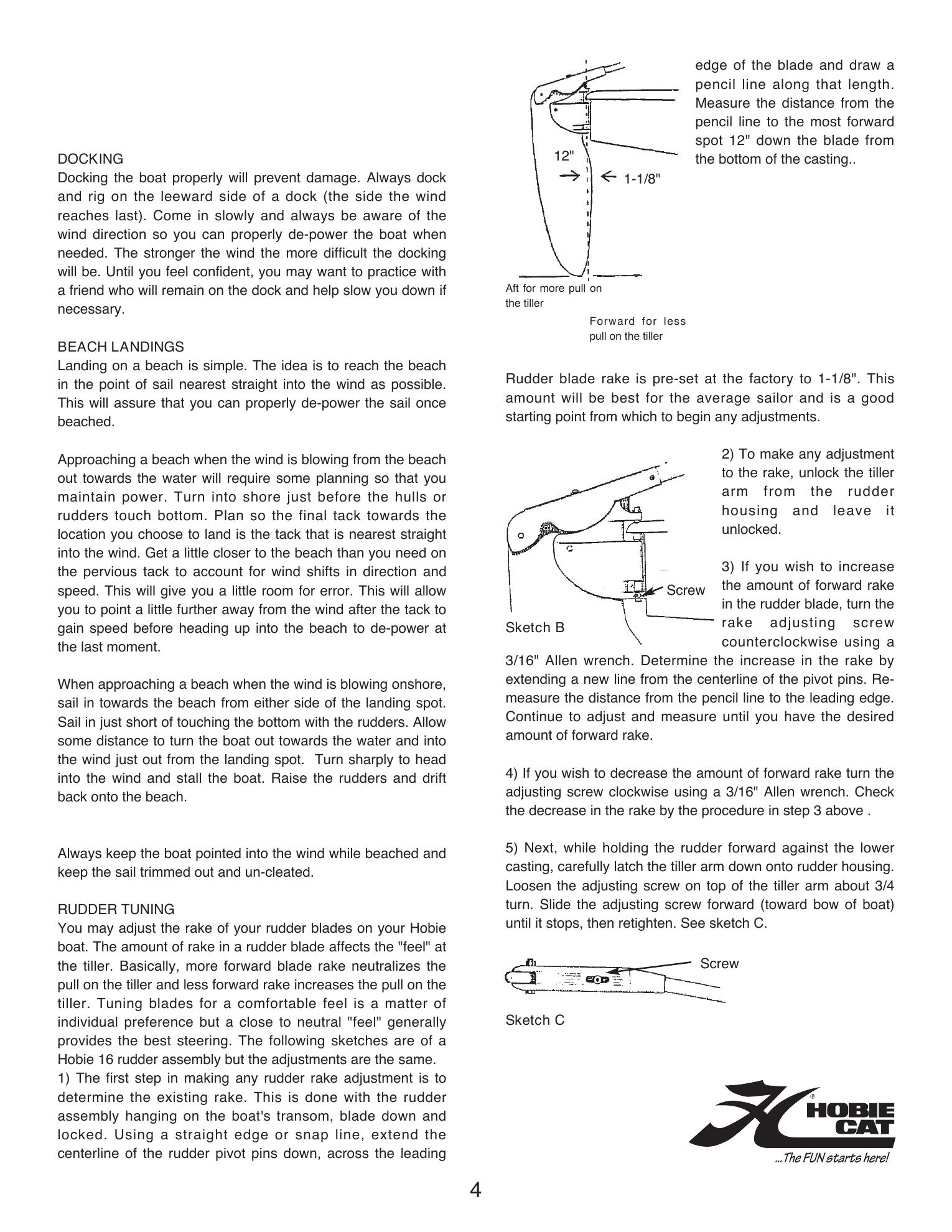 Sailing and Trailering Guide — страница 4